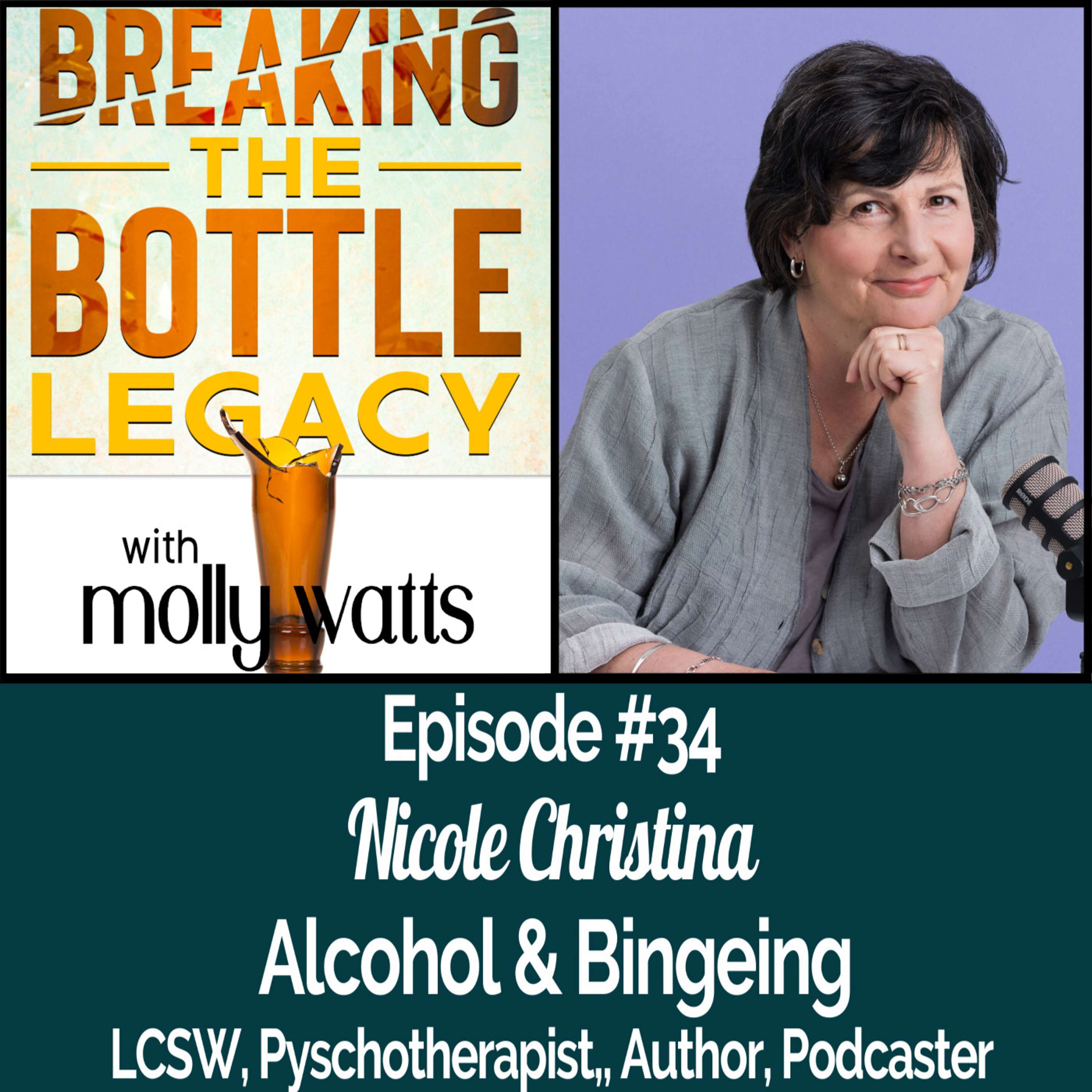 cover of episode Alcohol & Bingeing with Nicole Christina