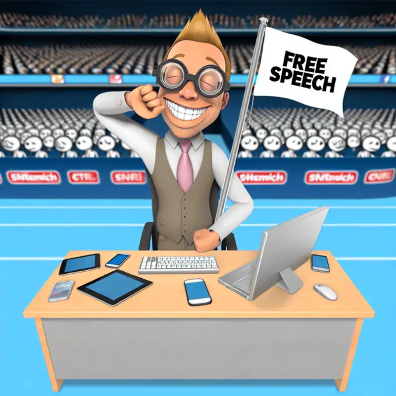 Contradictions in the Digital Arena: Unpacking Zuckerberg's Free Speech Hypocrisy