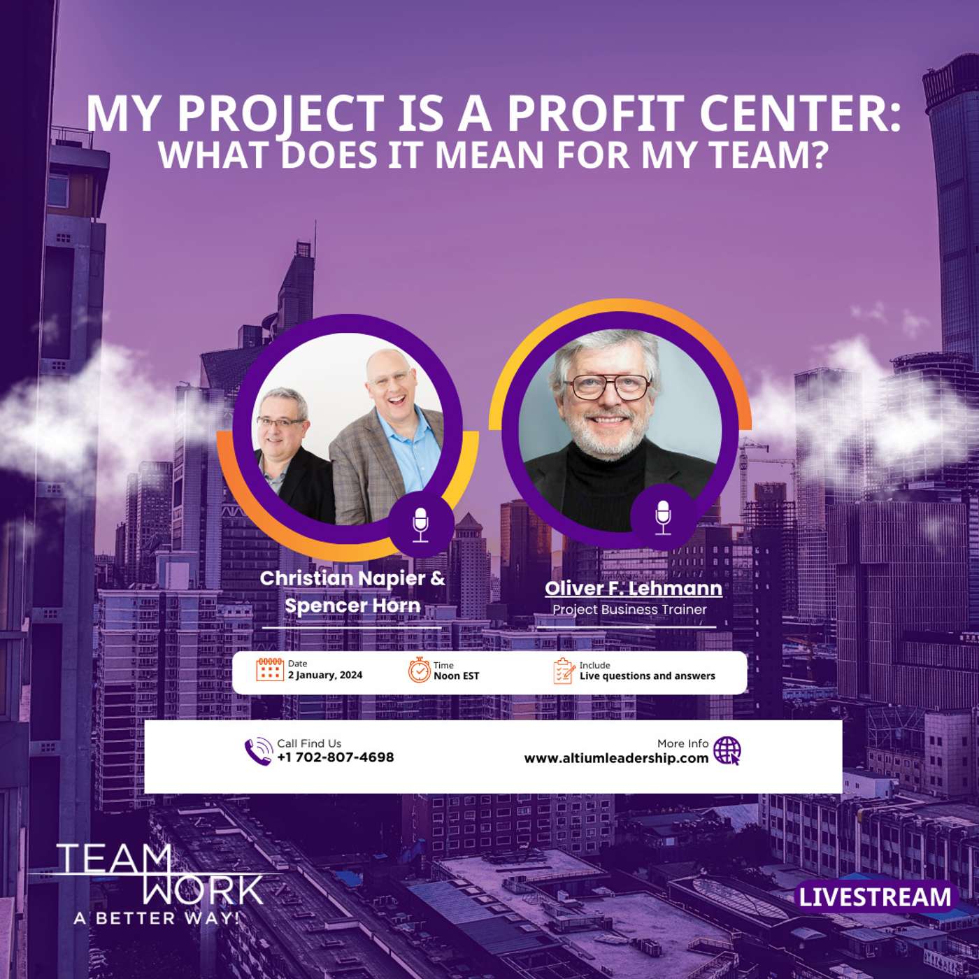 My Project is A Profit Center