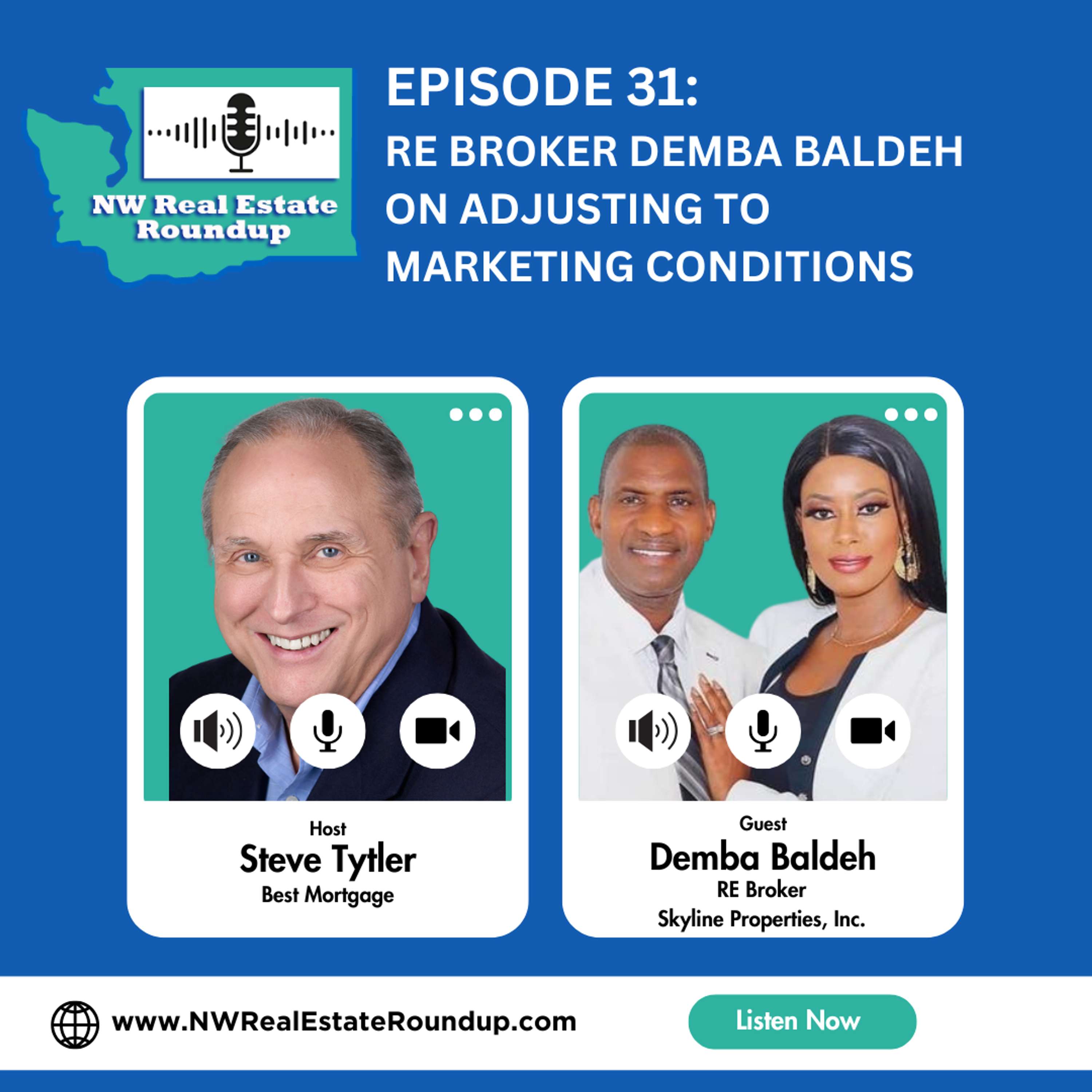 Episode 31: RE Broker Demba Baldeh on Adjusting to Marketing Conditions