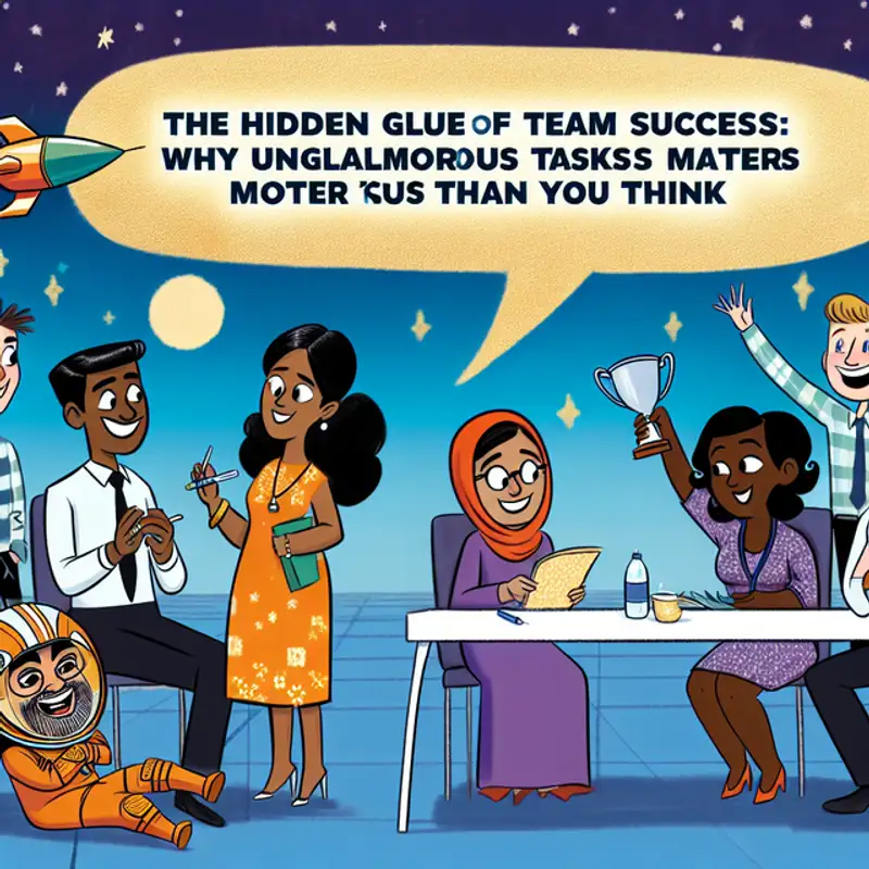 The Hidden Glue of Team Success: Why Unglamorous Tasks Matter More Than You Think