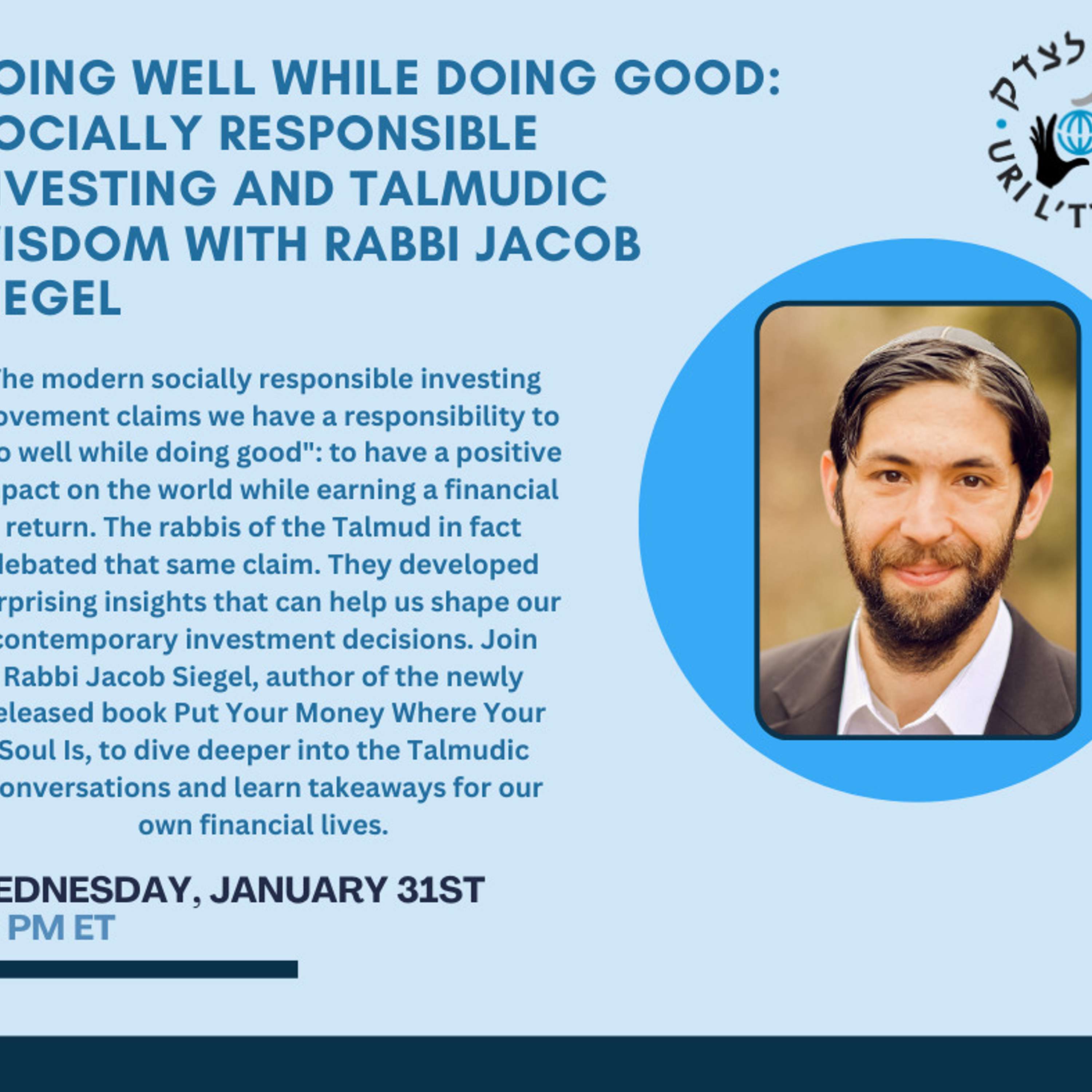 Uri L\'Tzedek: Orthodox Social Justice