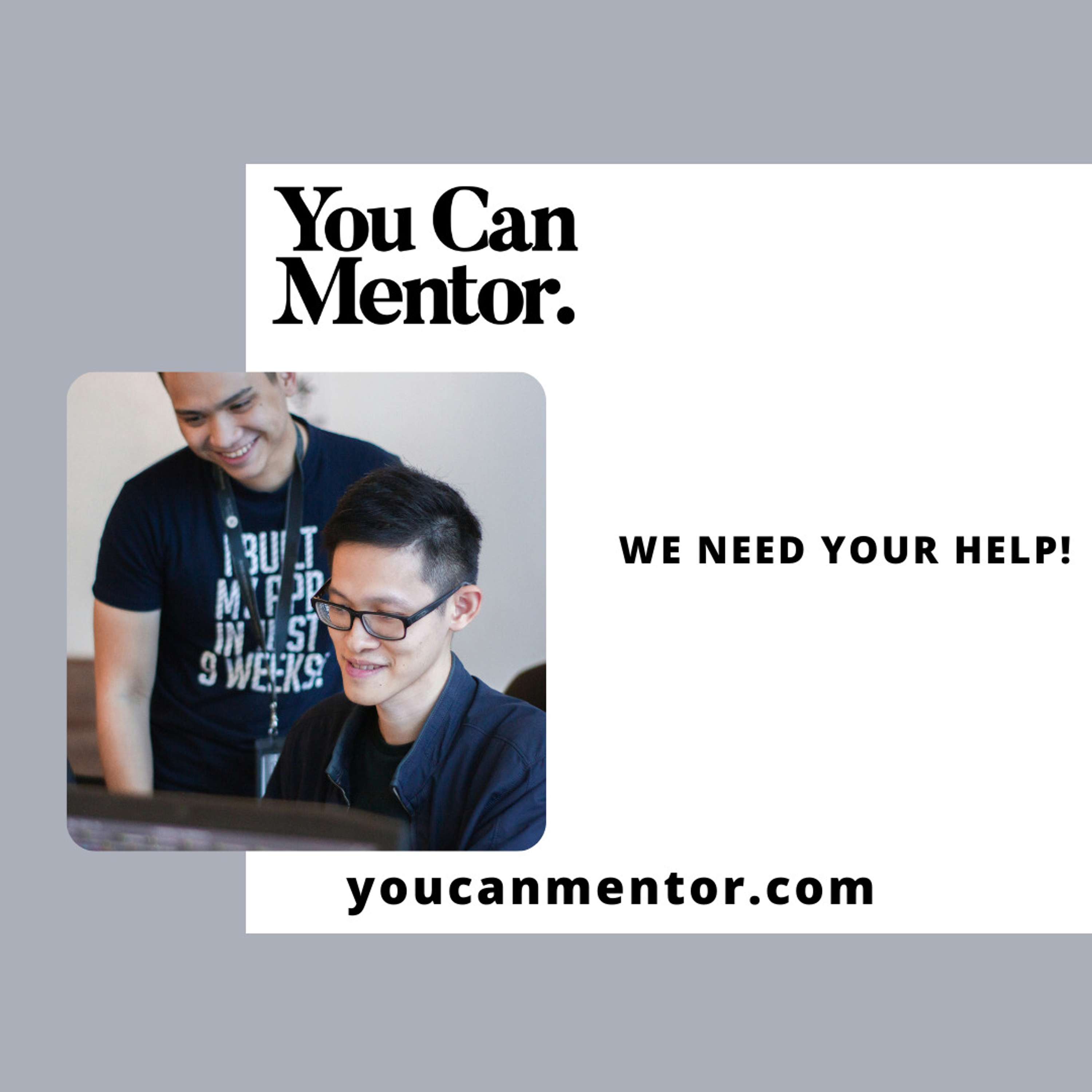 You Can Mentor: A Christian Youth Mentoring Podcast
