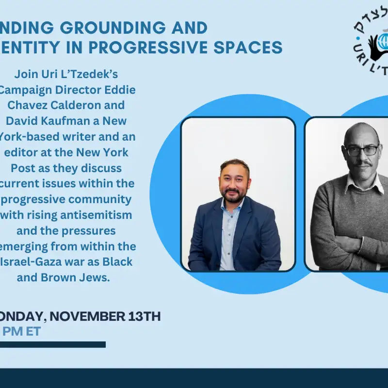Finding grounding and identity in progressive spaces with David Kaufman.