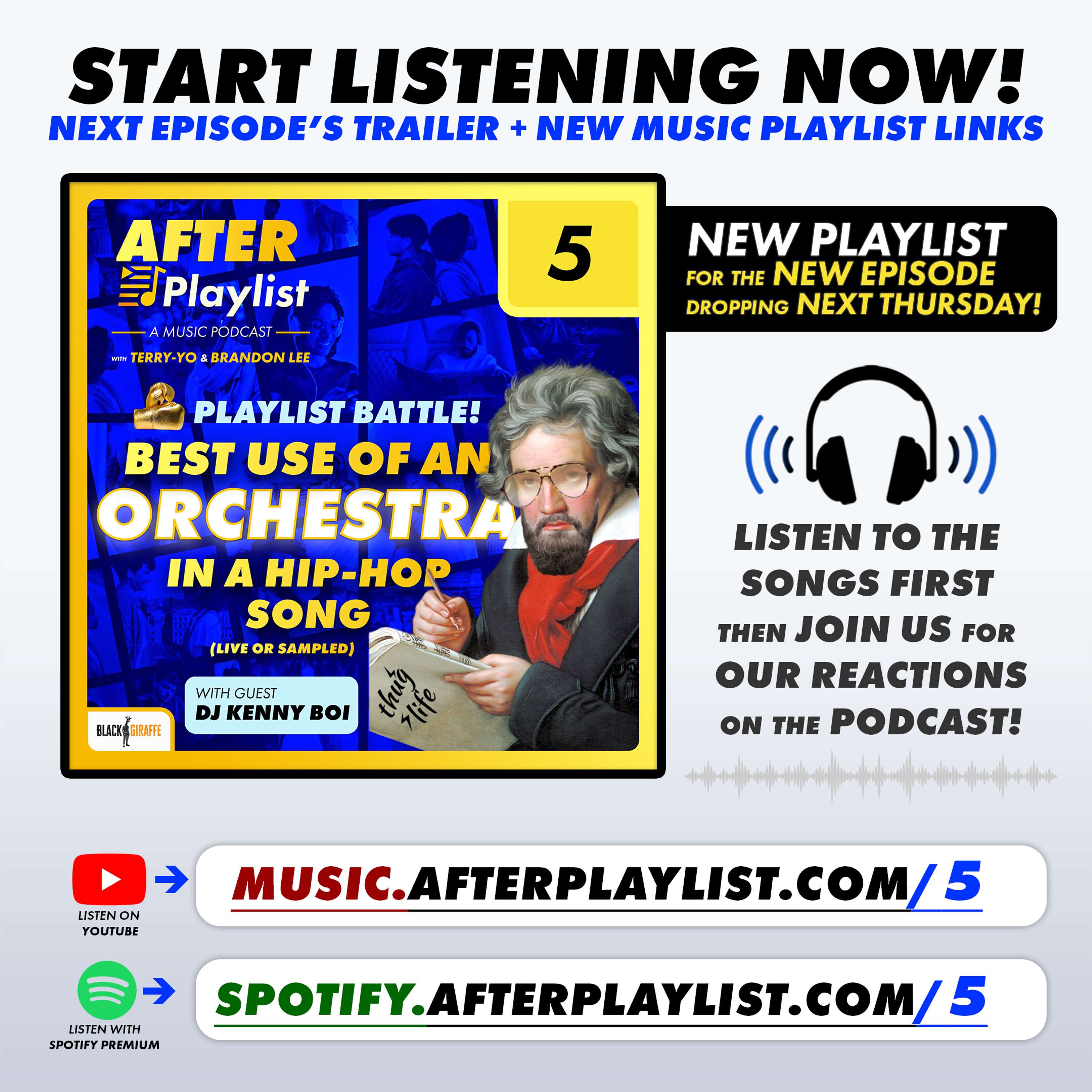 AfterPlaylist: A Music Playlist Podcast