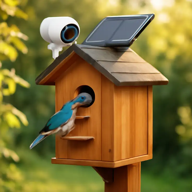 Transform Your Backyard into a Nature Sanctuary with the Netvue Birdfy Smart Bird House