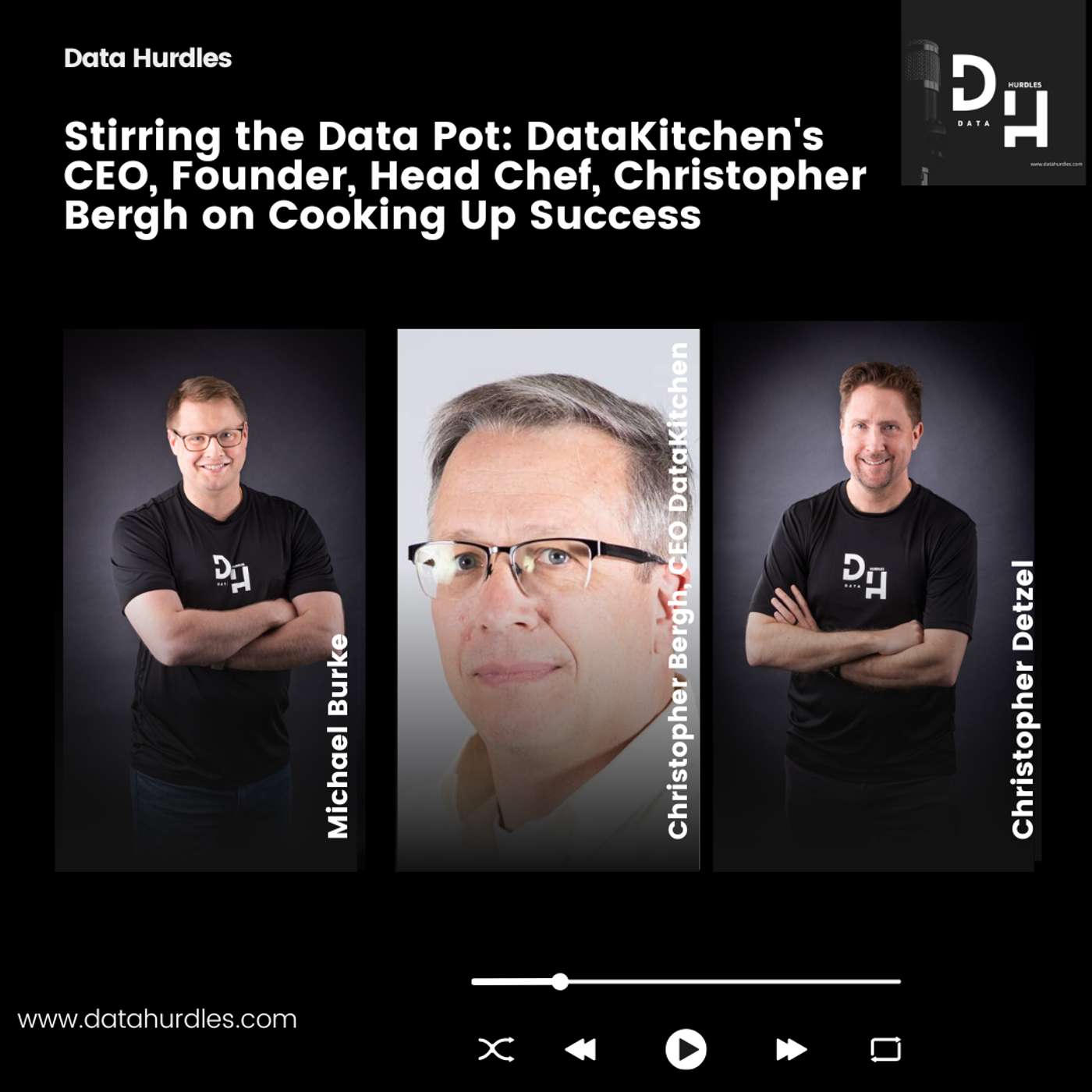Stirring the Data Pot: DataKitchen's CEO, Founder, Head Chef, Christopher Bergh on Cooking Up Success Stirring the Data Pot: DataKitchen's CEO, Founder, Head Chef, Christopher Bergh on Cooking Up Success