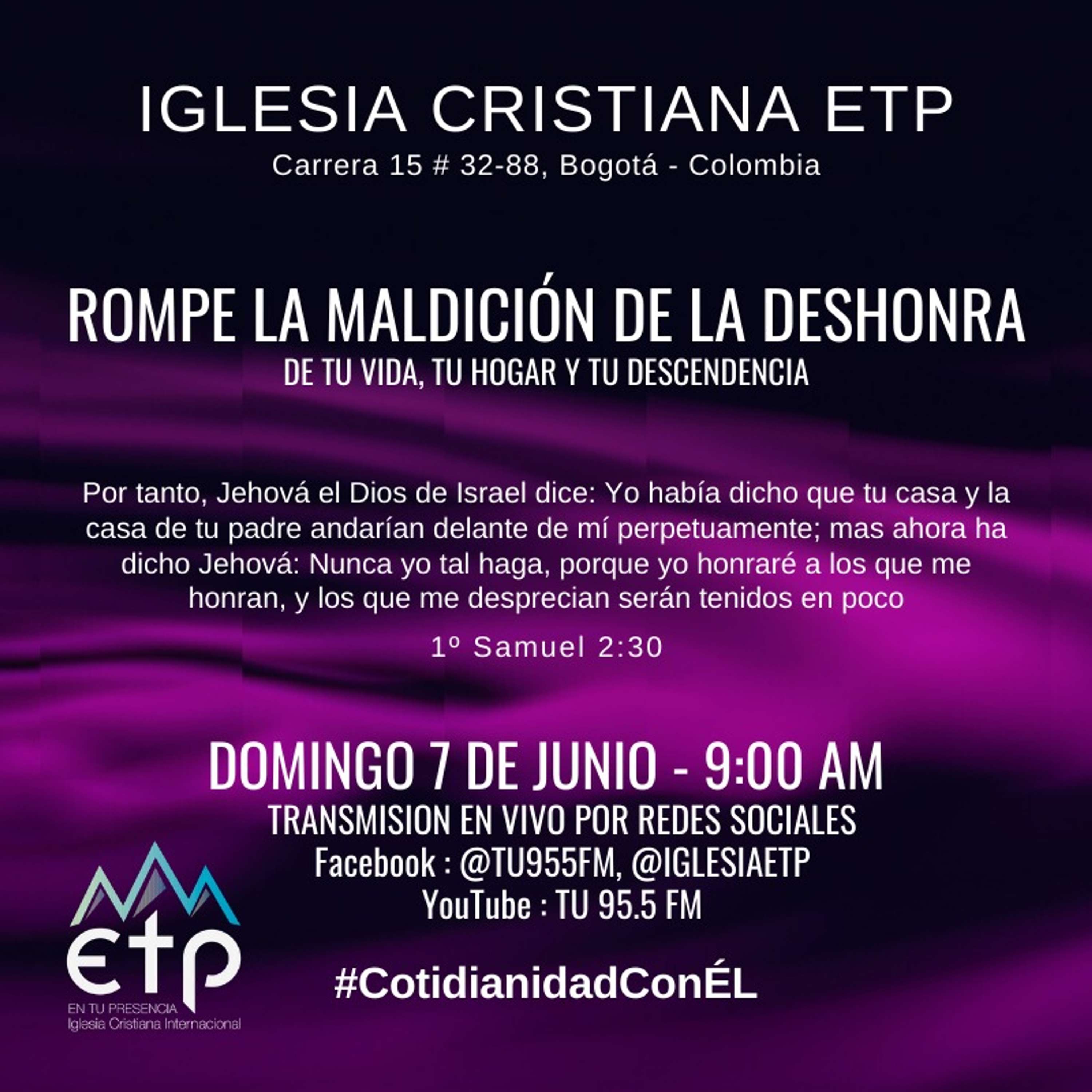 Rompe la maldición de la deshonra