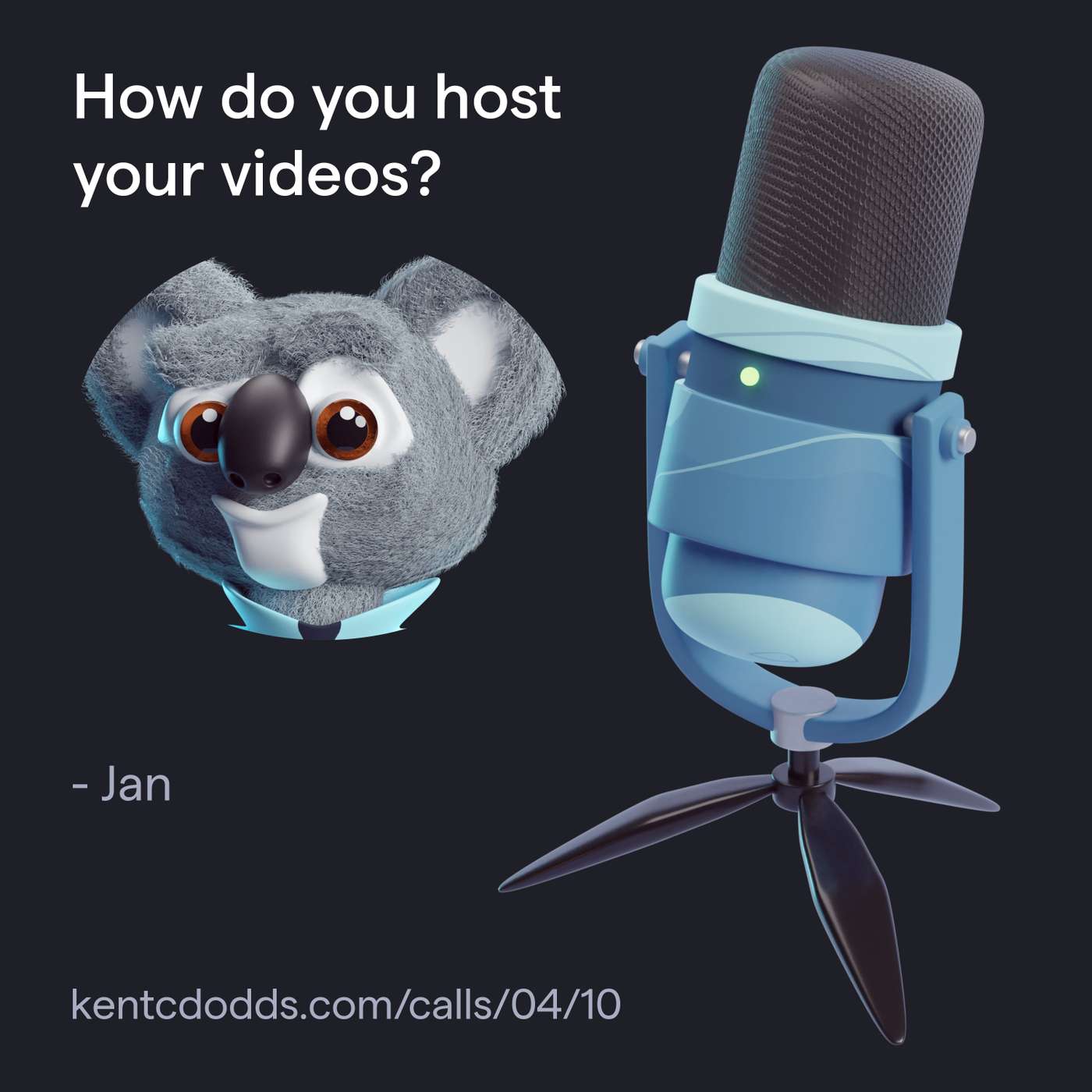 How do you host your videos?