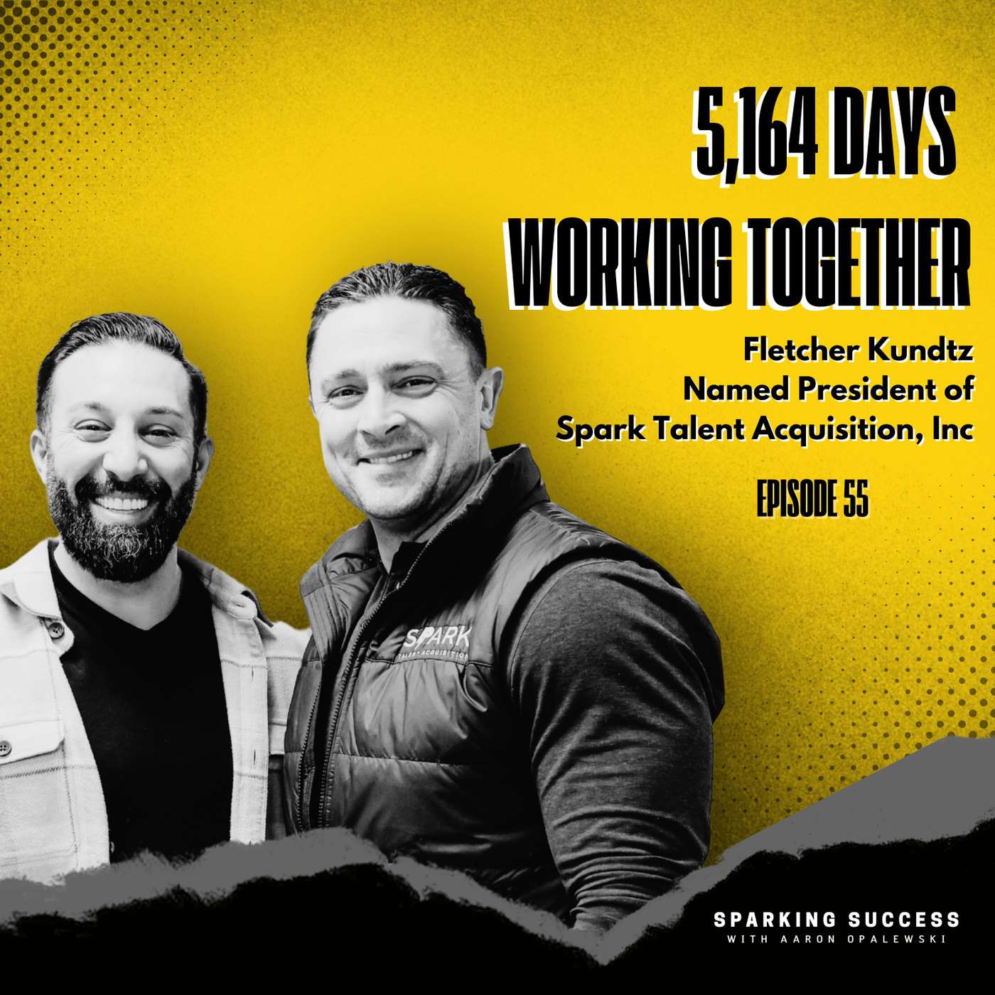 5,164 Days Working Together.... SparkTalent Names New President