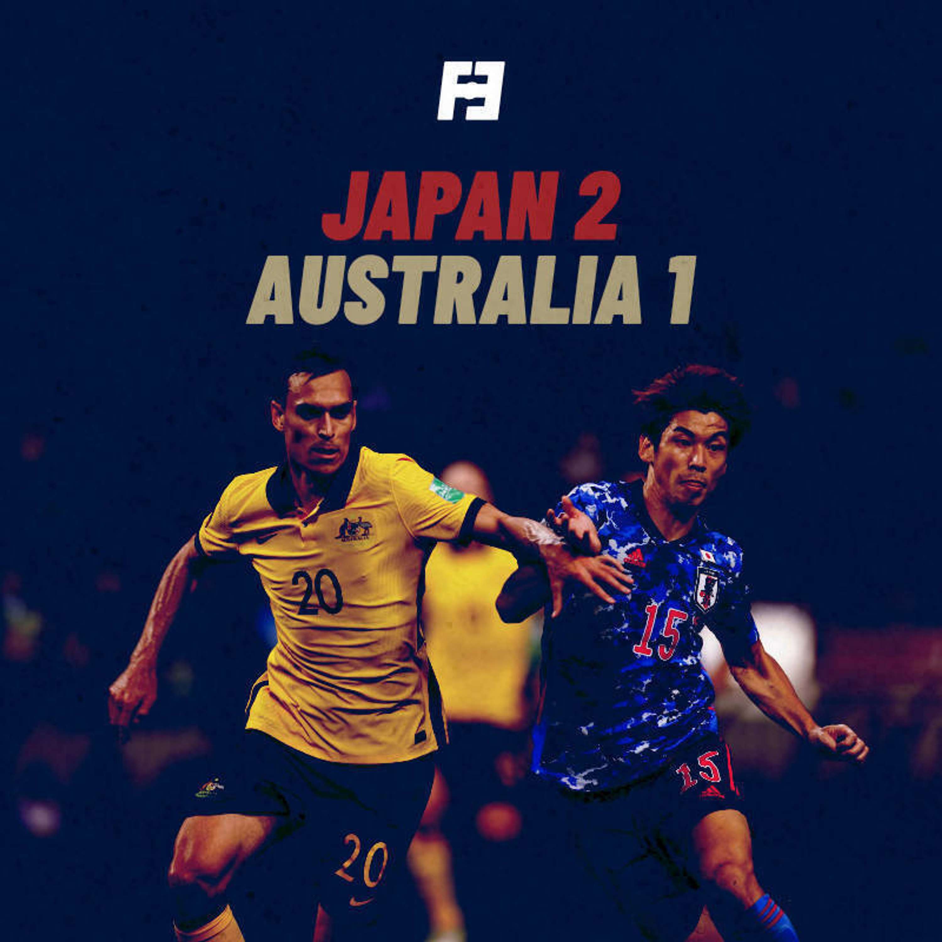 Japan 2-1 Australia - podcast episode cover