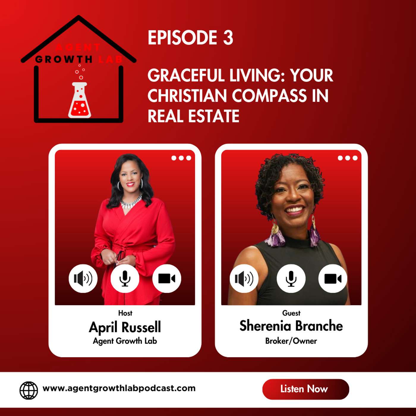 Episode 3: Graceful Living: Your Christian Compass in Real Estate with Sherenia Branche Episode 3: Graceful Living: Your Christian Compass in Real Estate with Sherenia Branche