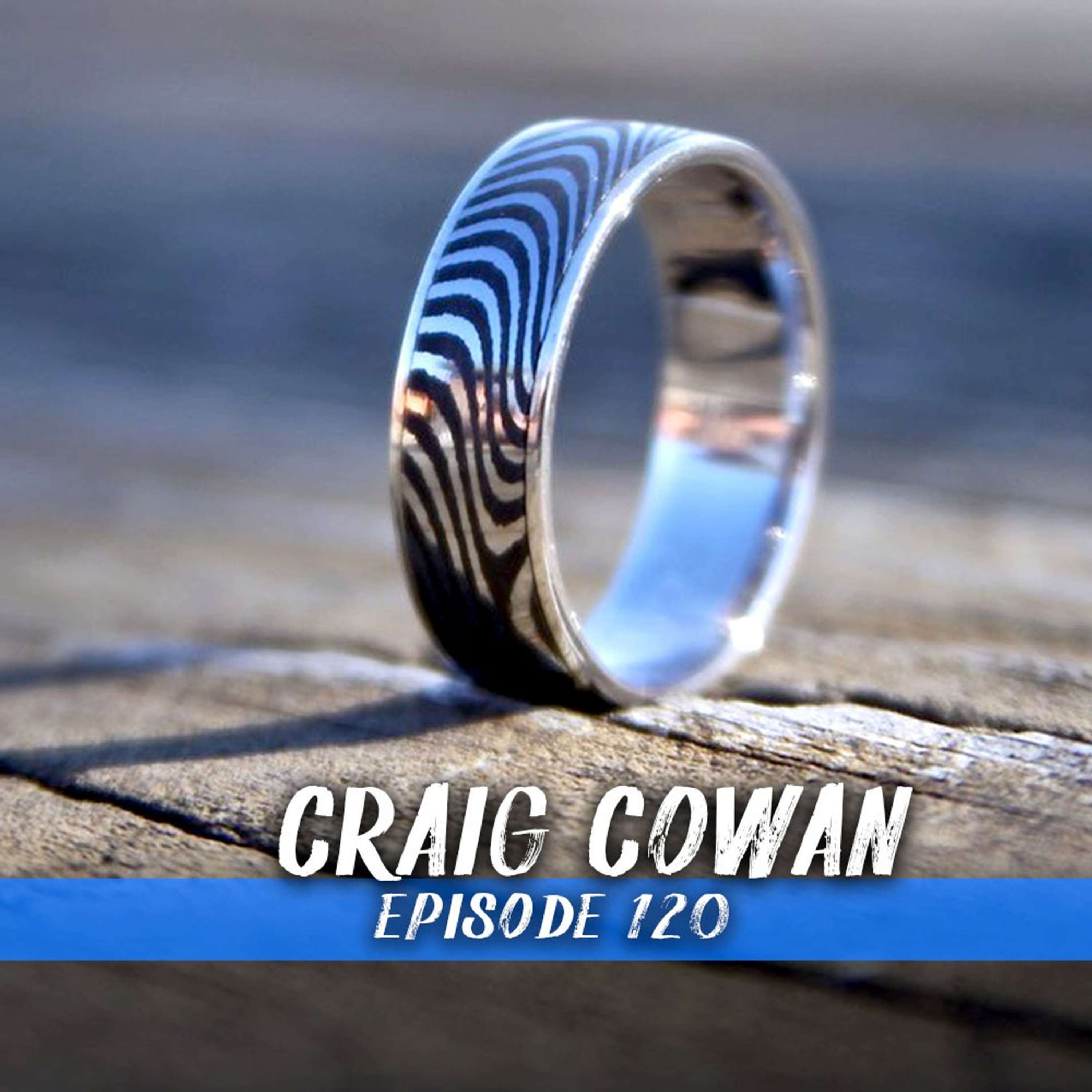 Making a Damascus Steel Ring with Craig Cowan