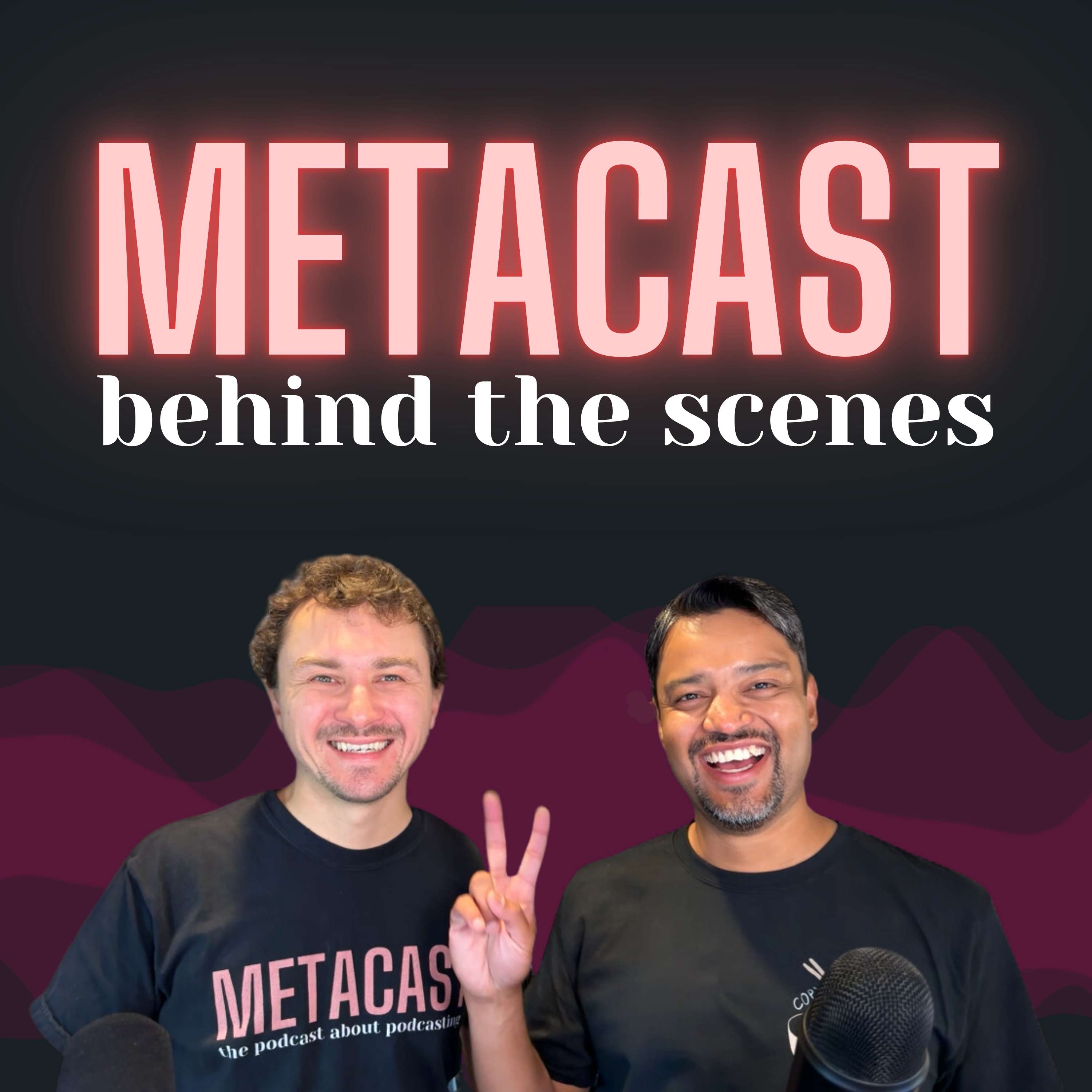 Metacast: Behind the scenes - podcast cover