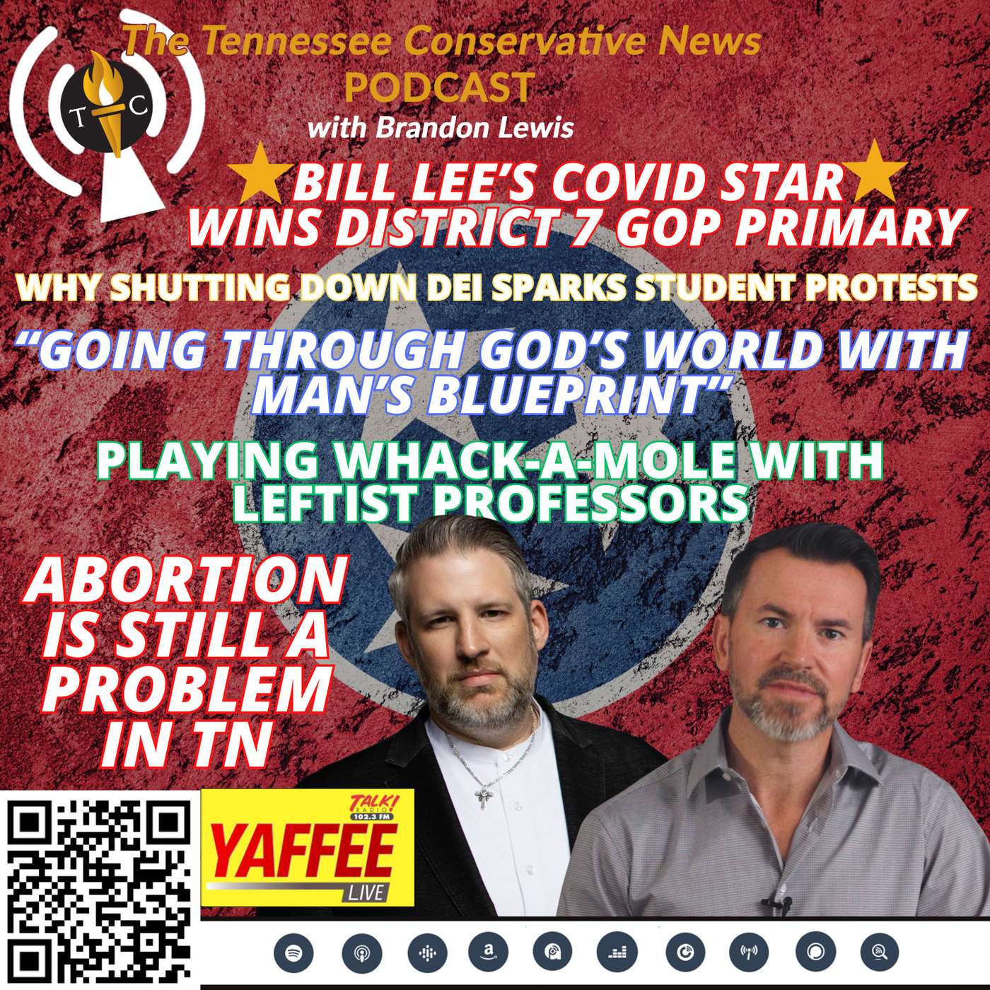 *Bill Lee’s COVID Star Wins District 7 GOP Primary* “Going Through God’s World With Man’s Blueprint” Playing Whack-A-Mole With Leftist Professors… Abortion Is STILL A Problem In Tennessee