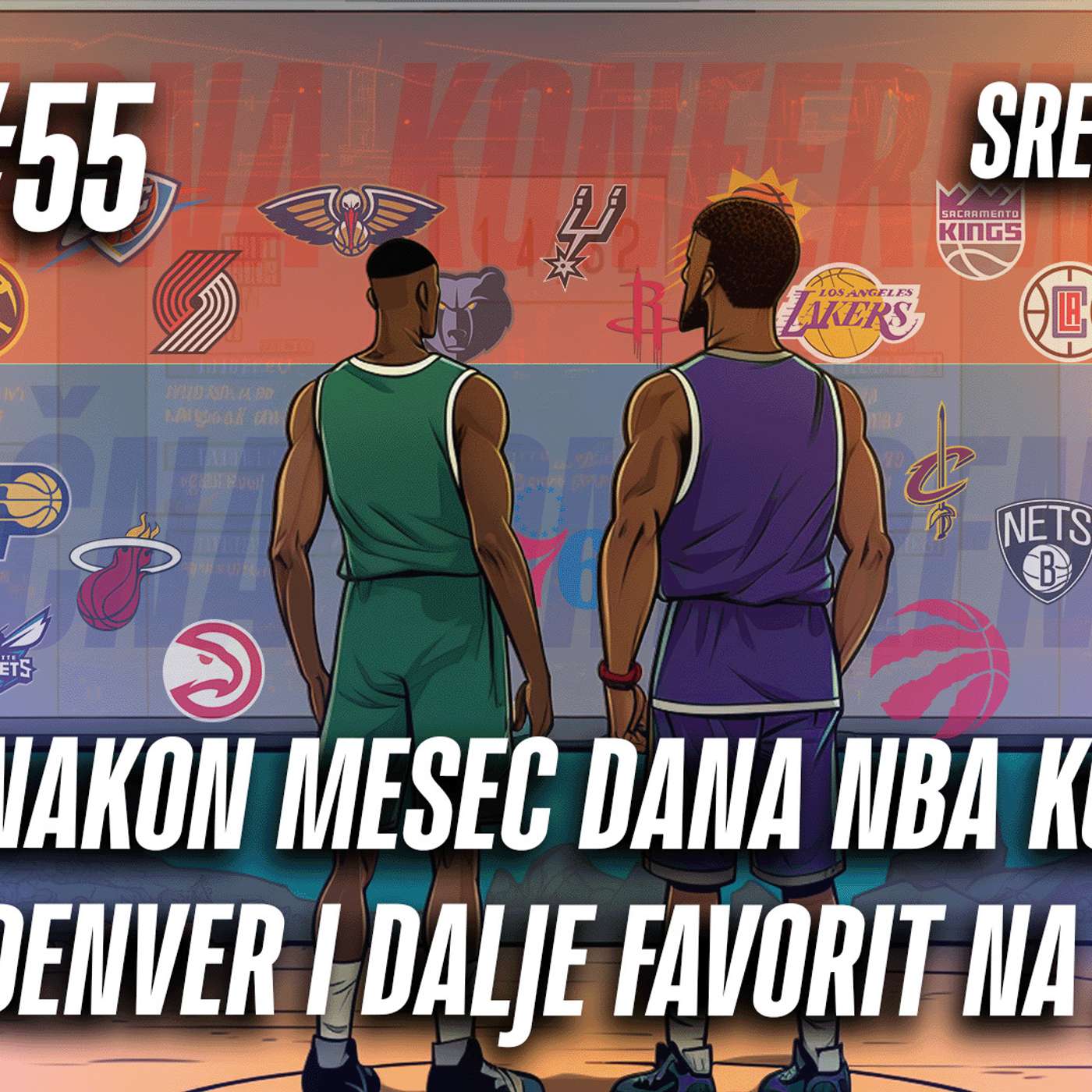 1 na 1 No. 55 | UTISCI NAKON MESEC DANA NBA KOŠARKE. DA LI JE DENVER I DALJE FAVORITI NA ZAPADU? episode artwork