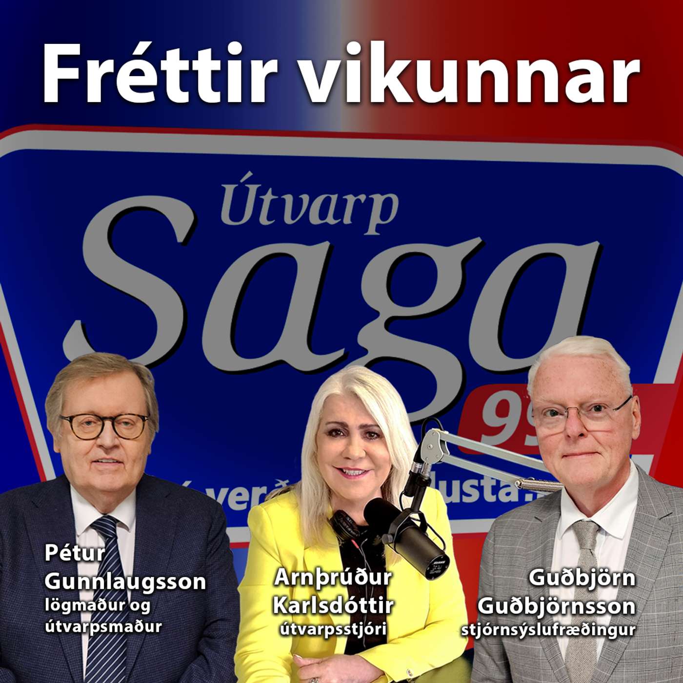 Arnþrúður, Pétur & Guðbjörn Guðbjörnsson