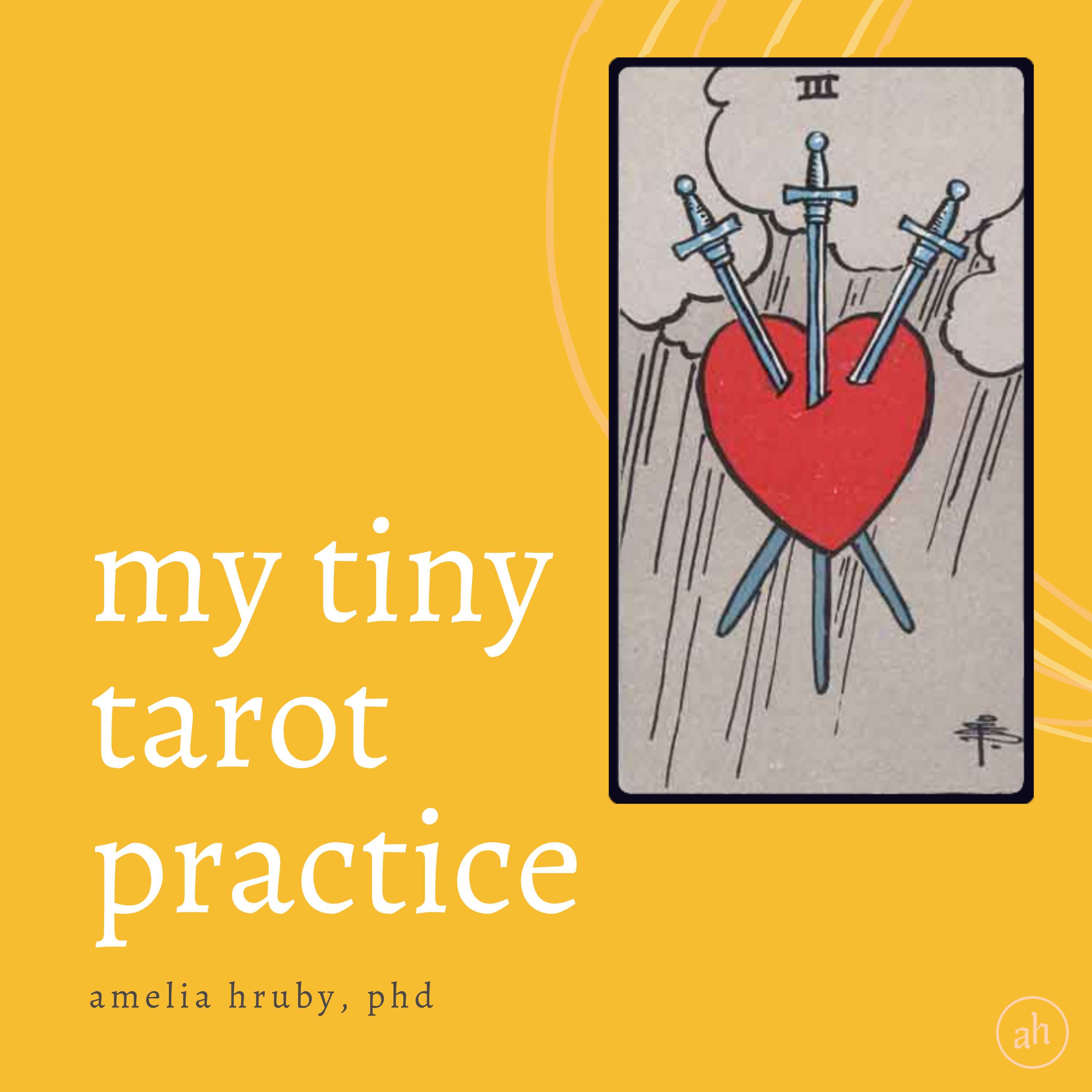 my tiny tarot practice
