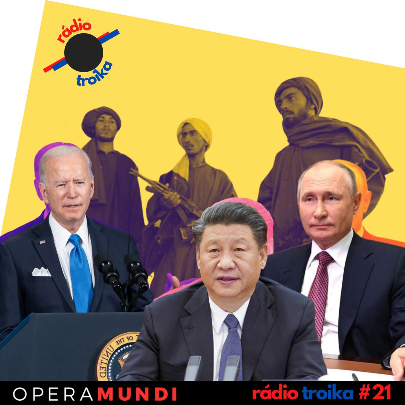 #21 - Fuga dos EUA, aceno da China e da Rússia: o mundo após a volta do Talibã ao poder episode artwork