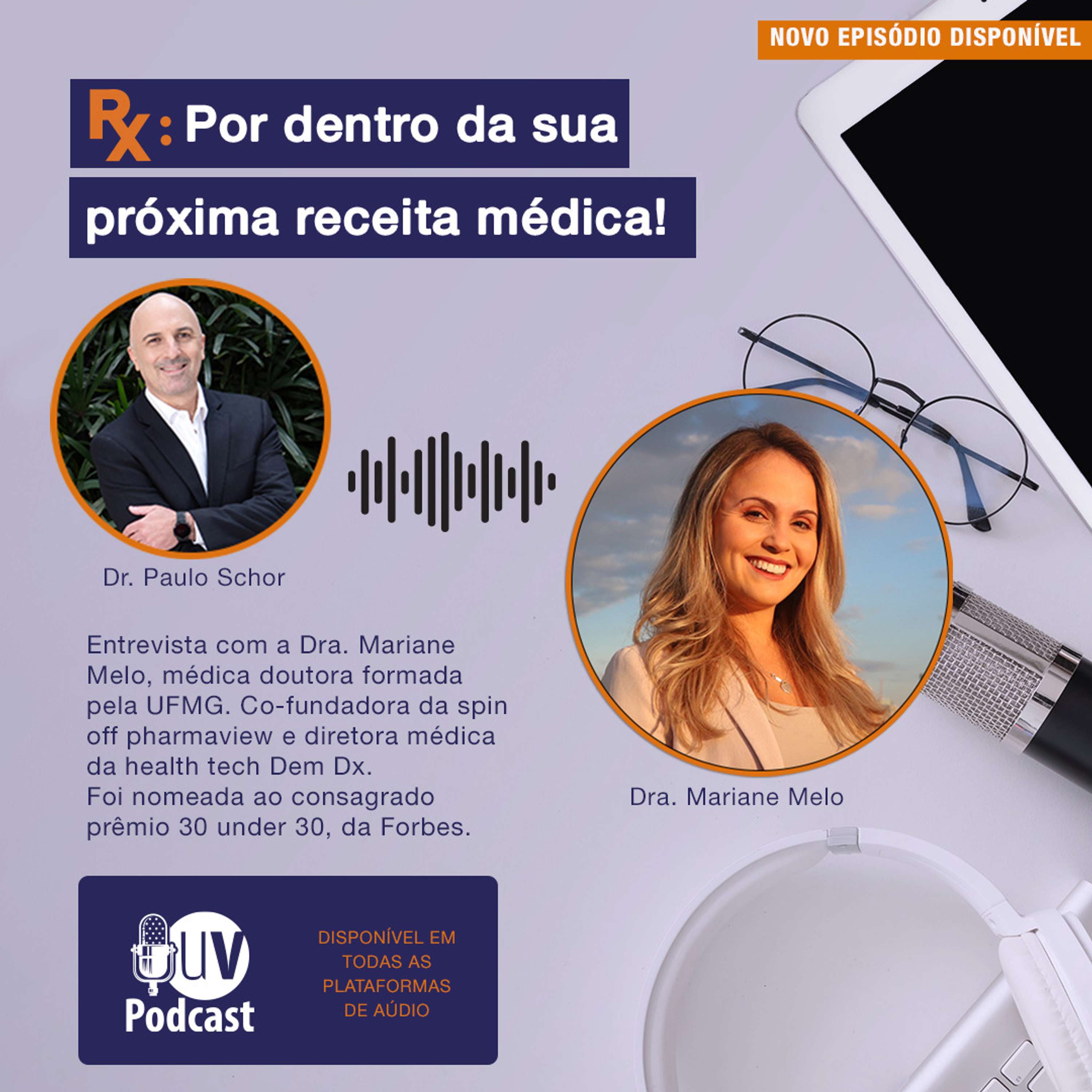 Ep. 06| Programa Rx | Paulo Schor entrevista a Dra. Mariane Melo