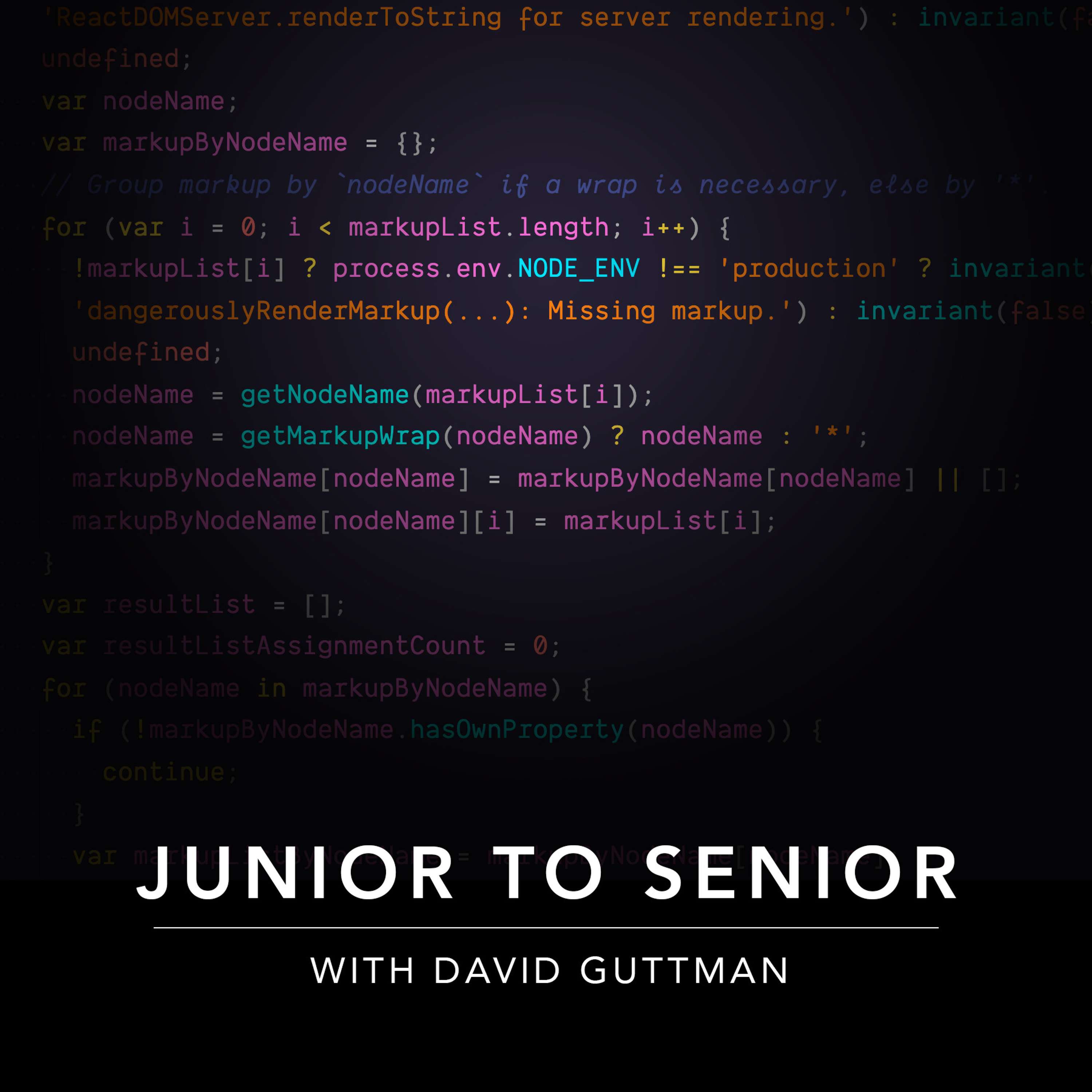 Junior to Senior with David Guttman