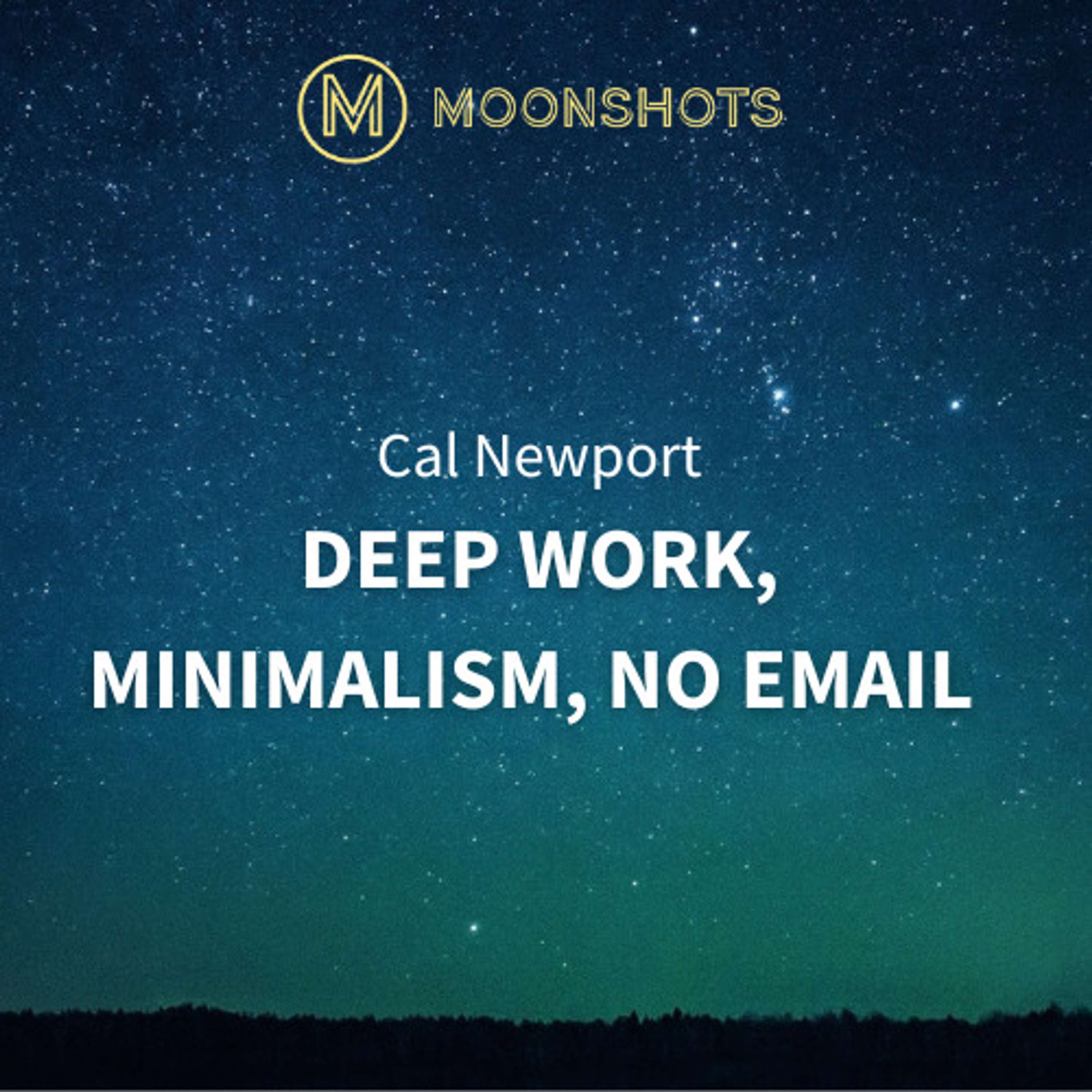 Cal Newport - Deep Work, Minimalism, No Email