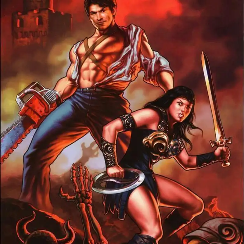 What if Xena Warrior Princess met Ash of Evil Dead to fight the Army of Darkness?