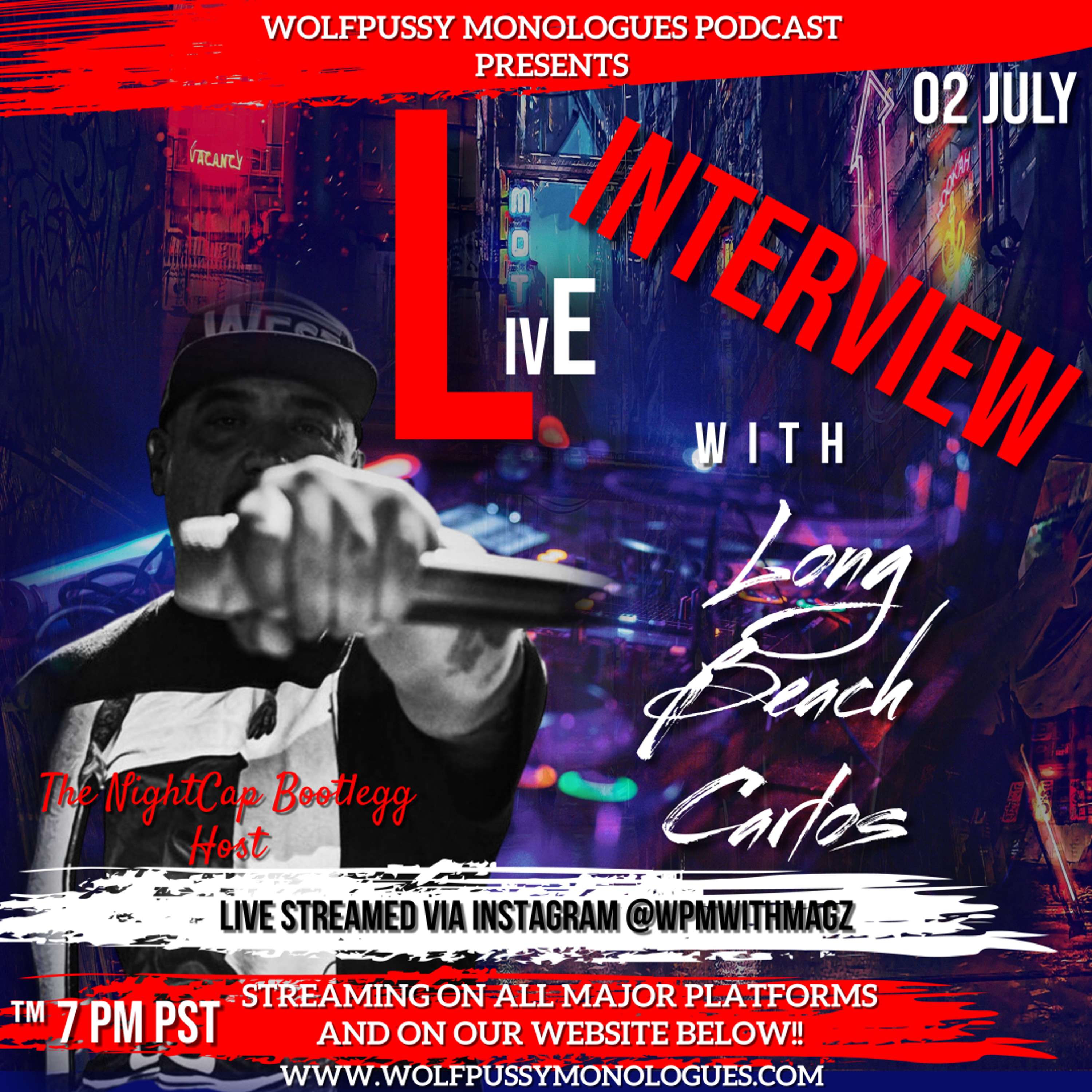 LIVE INTERVIEW WITH LONG BEACH CARLOS PT. 2