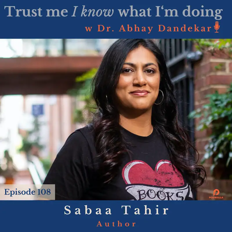 Sabaa Tahir...on her new book "ALL MY RAGE", on "relaxed fit" racism, and on the soundtrack of her own personal experiences.