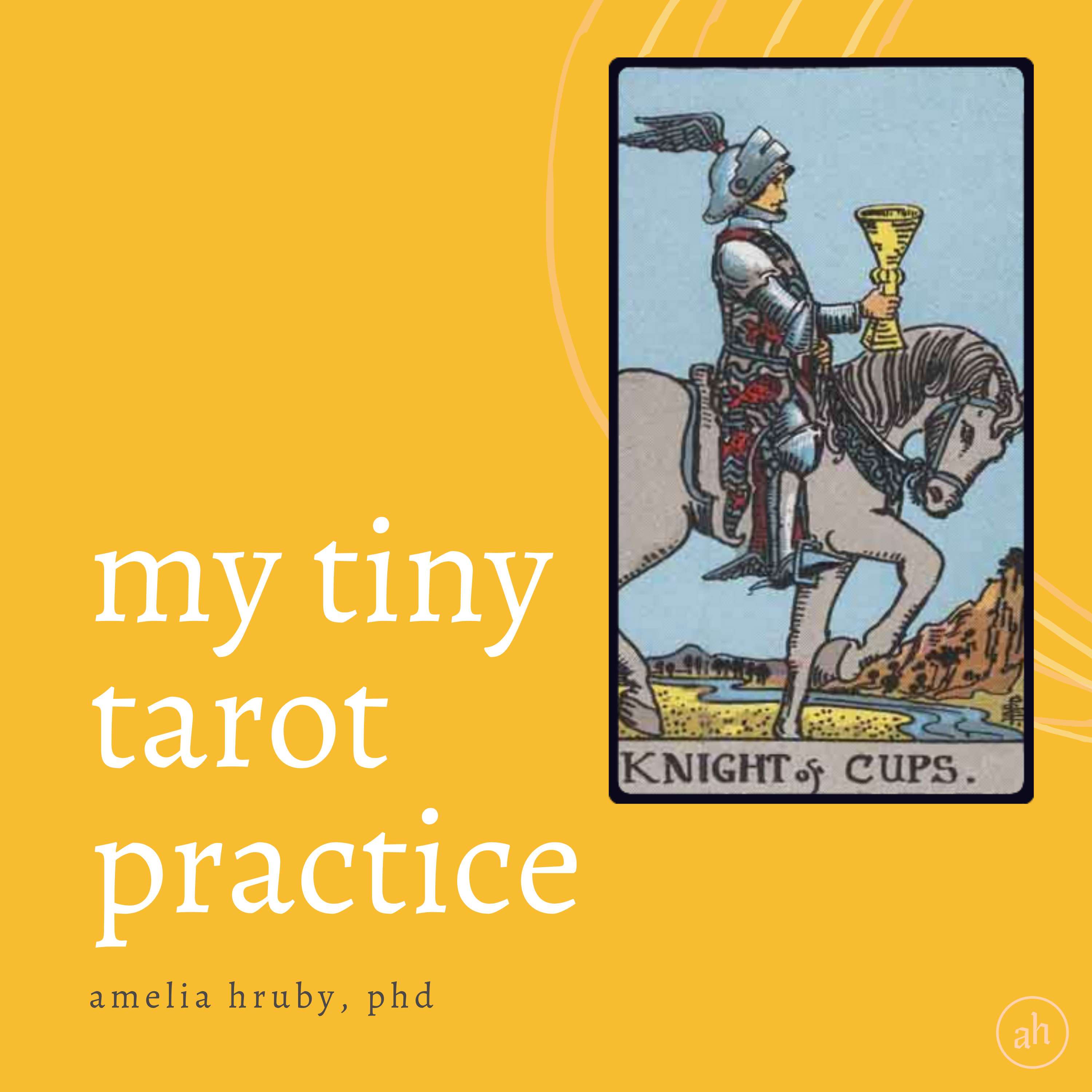 my tiny tarot practice