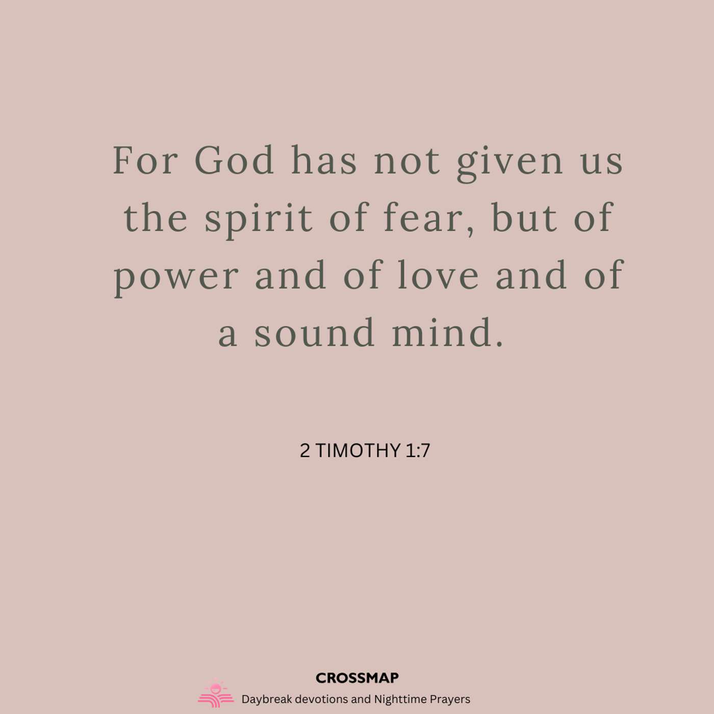 Fear is Not My Portion - A Nighttime Prayer