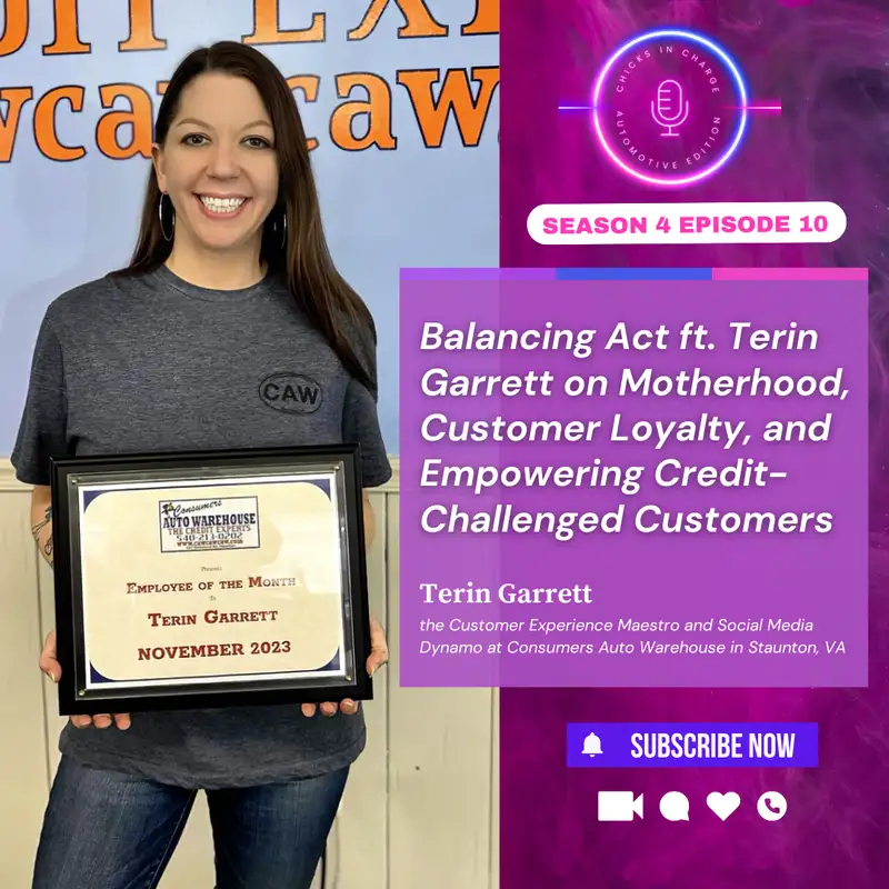 Balancing Act ft. Terin Garrett on Motherhood, Customer Loyalty, and Empowering Credit-Challenged Customers