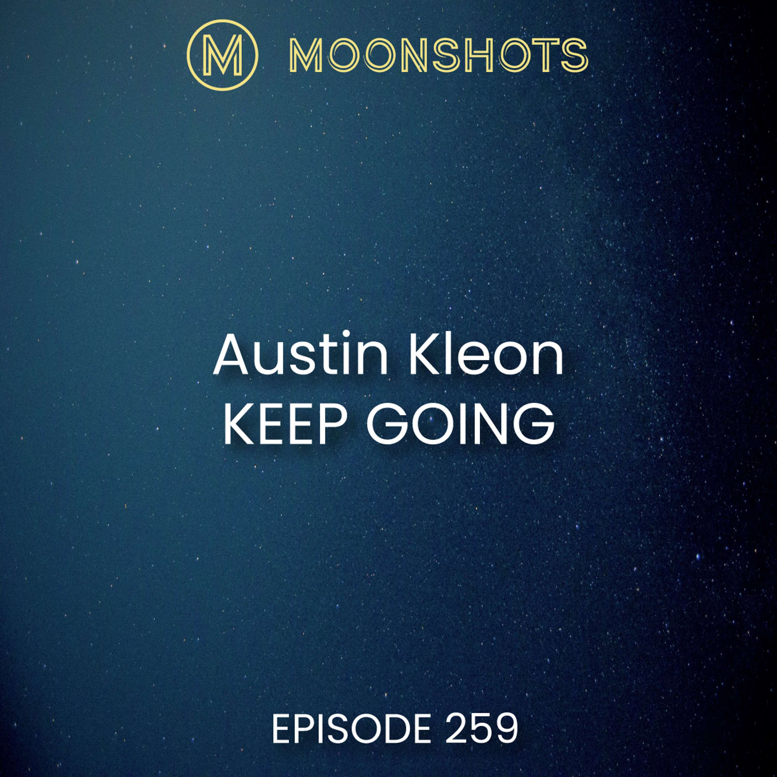 10 Ways to Stay Creative in Good Times and Bad. Austin Kleon - Keep Going.