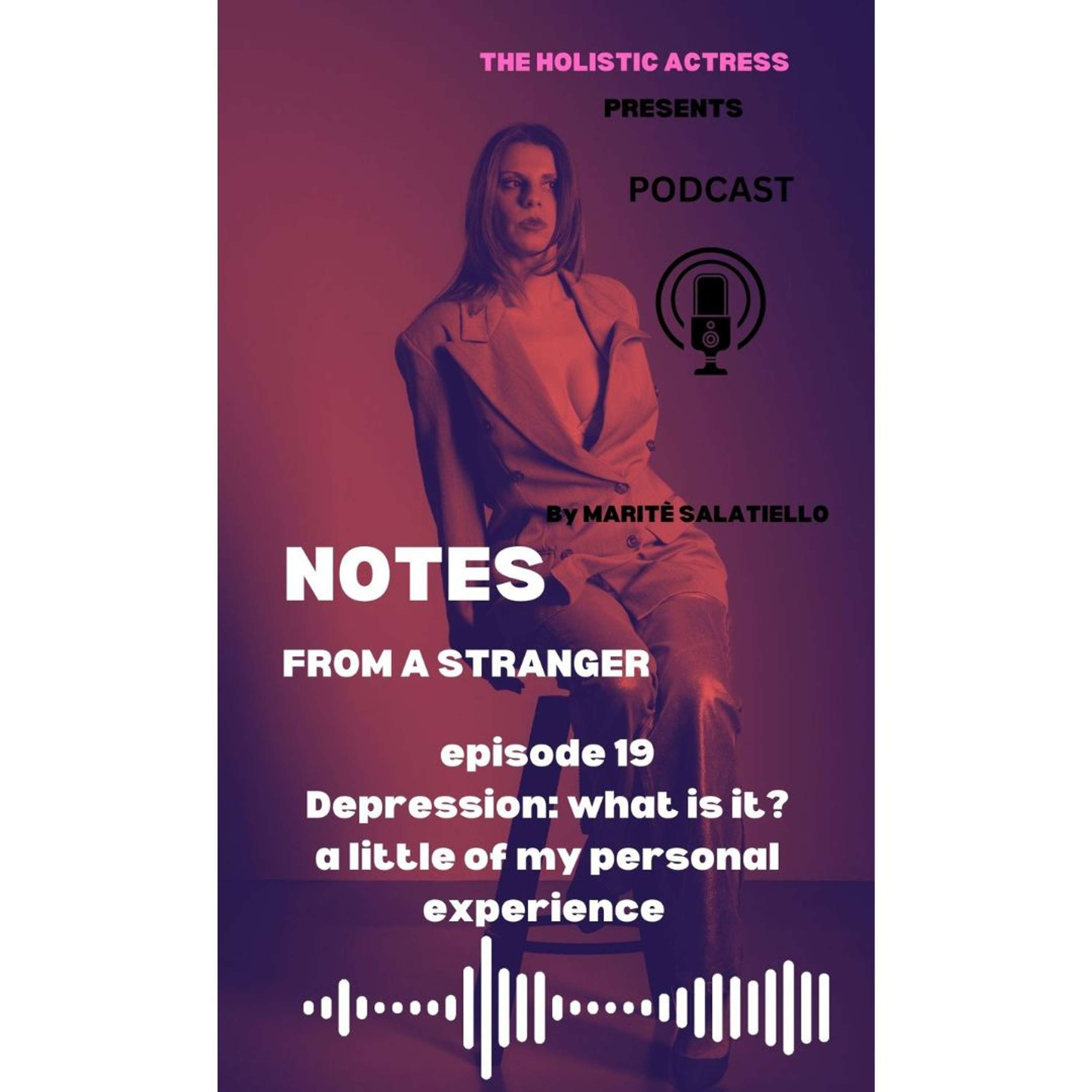 NOTES from a stranger about life, love and death