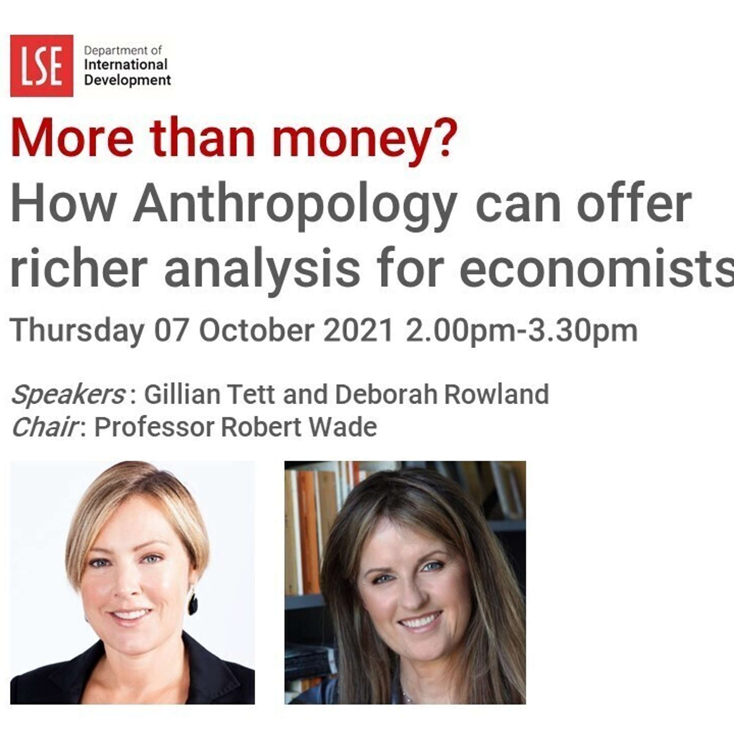 More Than Money? How Anthropology Can Offer Richer Analysis For Economists
