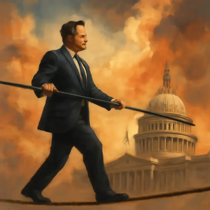 Elon Musk Navigates the Political Tightrope: Balancing Influence and Accountability