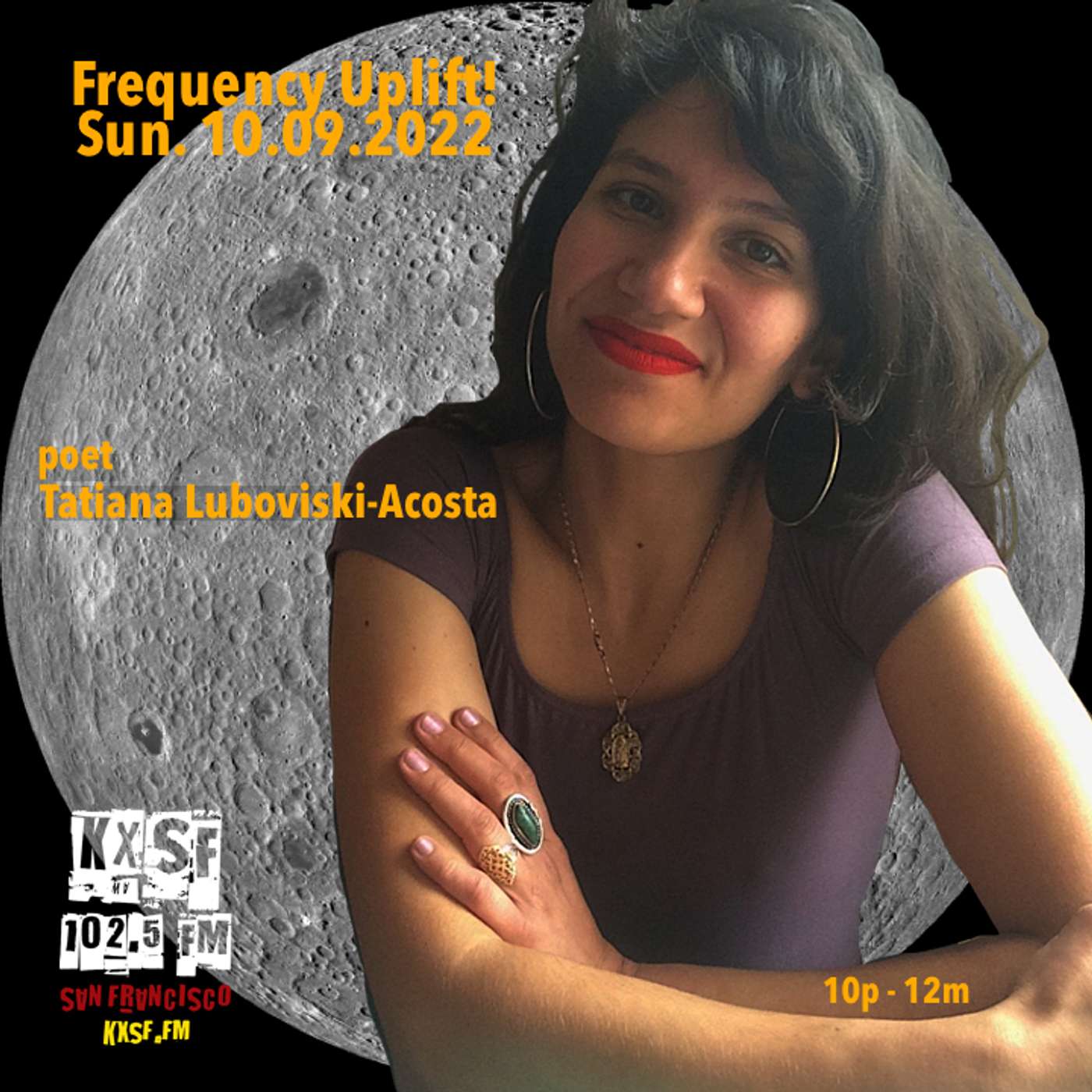 FREQUENCY UPLIFT !  10.09.2022. 2nd Sunday poet Tatiana Luboviski-Acosta episode artwork
