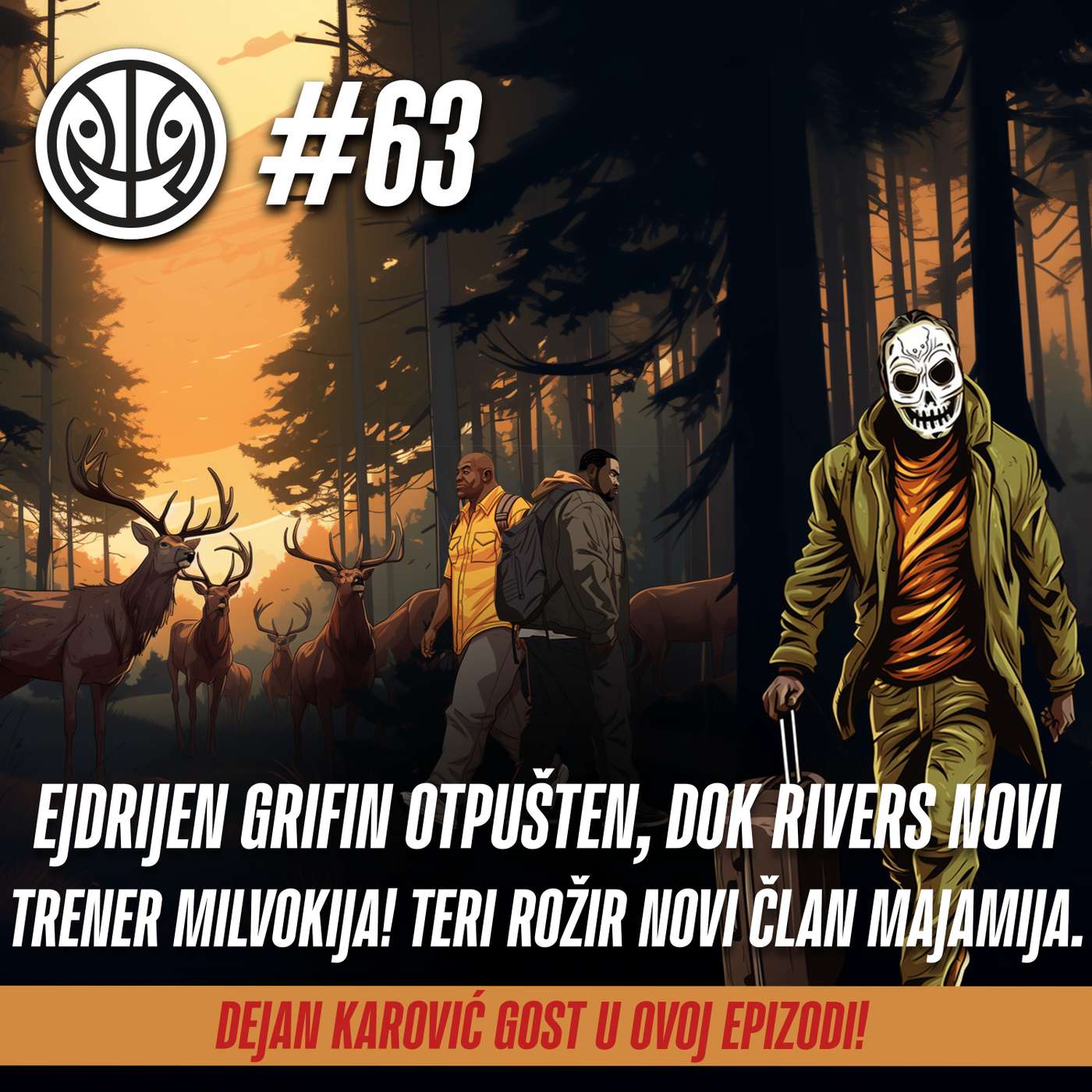 1 na 1 No.63 | Dok Rivers novi trener Milvokija!Dejan Karović gost u ovoj epizodi! episode artwork