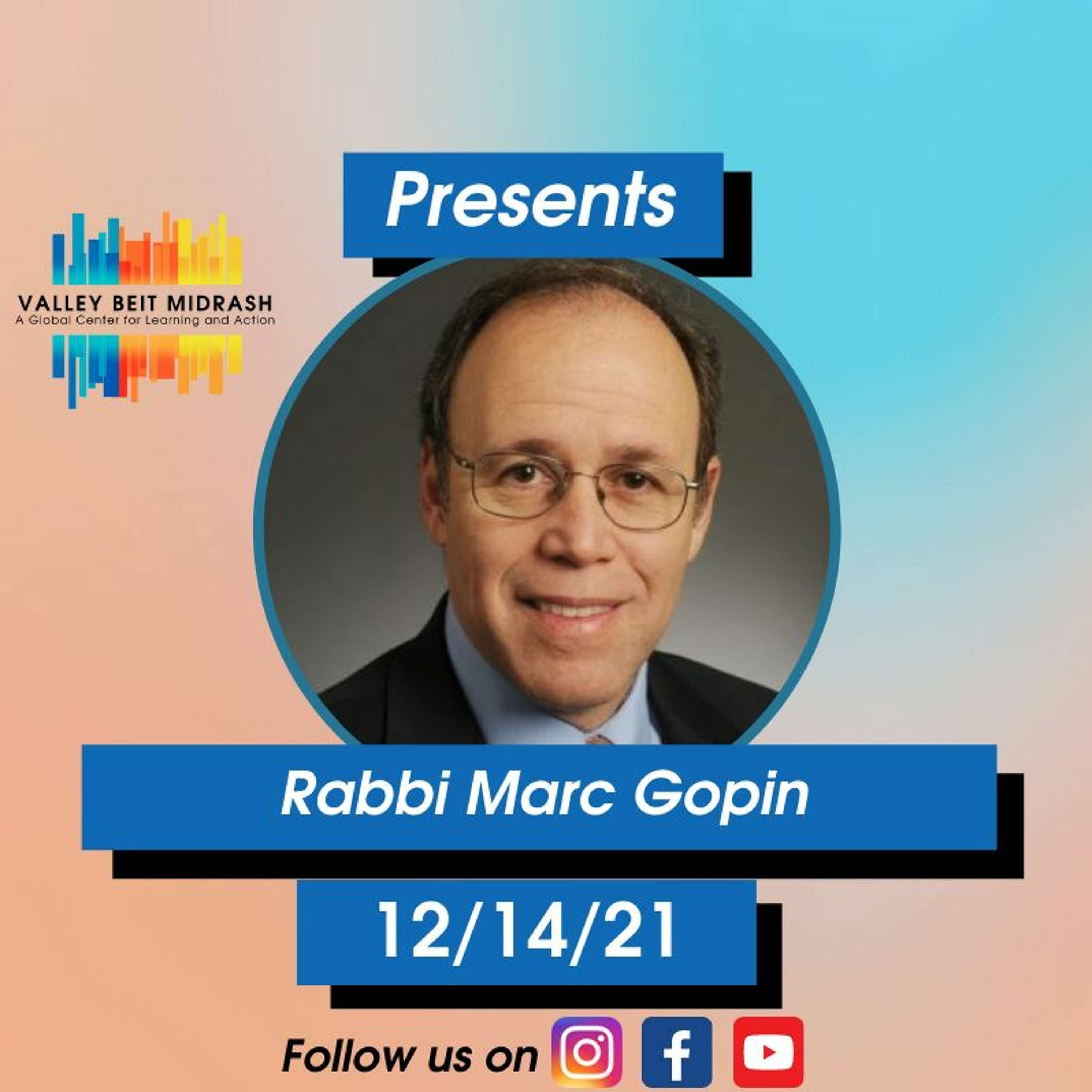 Changing the Mind to Change the World – Book Talk with Rabbi Marc Gopin