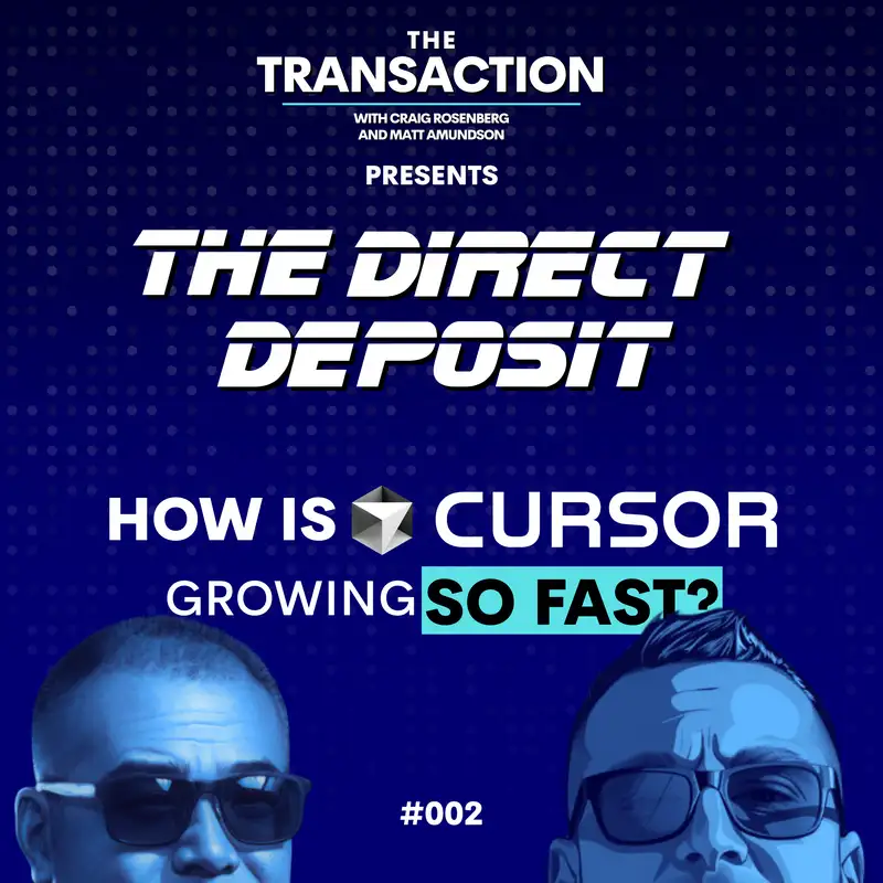 Explosive Growth of AI Startup Cursor π₯ - The Direct Deposit - Ep 2