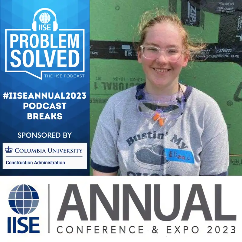 #IISEAnnual2023 Podcast Break — Eliza Marcy, University of Pittsburgh