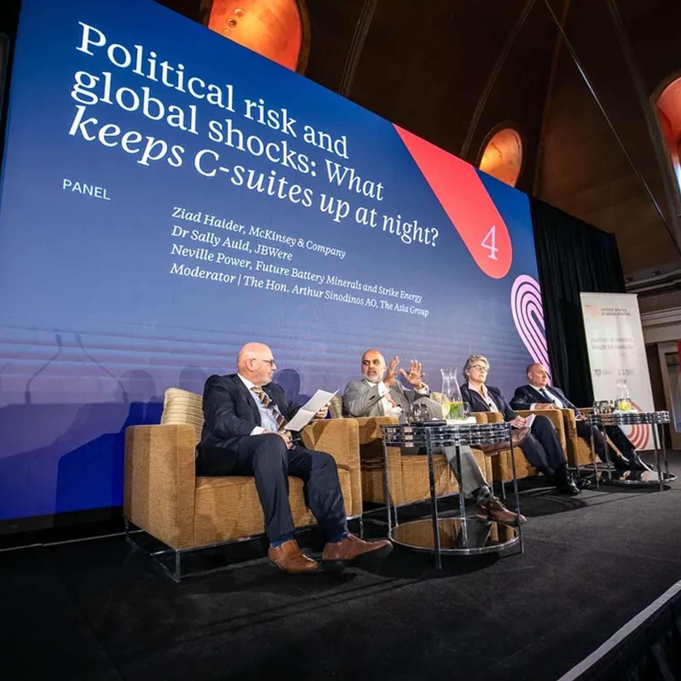 Economic security in a turbulent world | Session 4: Political risk and global shocks: What keeps C-suites up at night?
