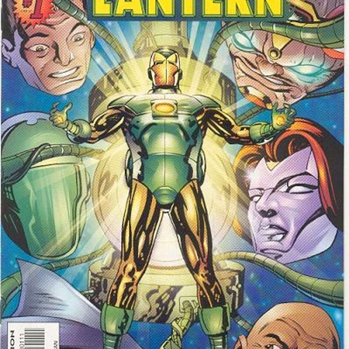 What if Iron Man and Green Lantern amalgamated to become Iron Lantern? From Marvel & DC Comics Iron Lantern #1
