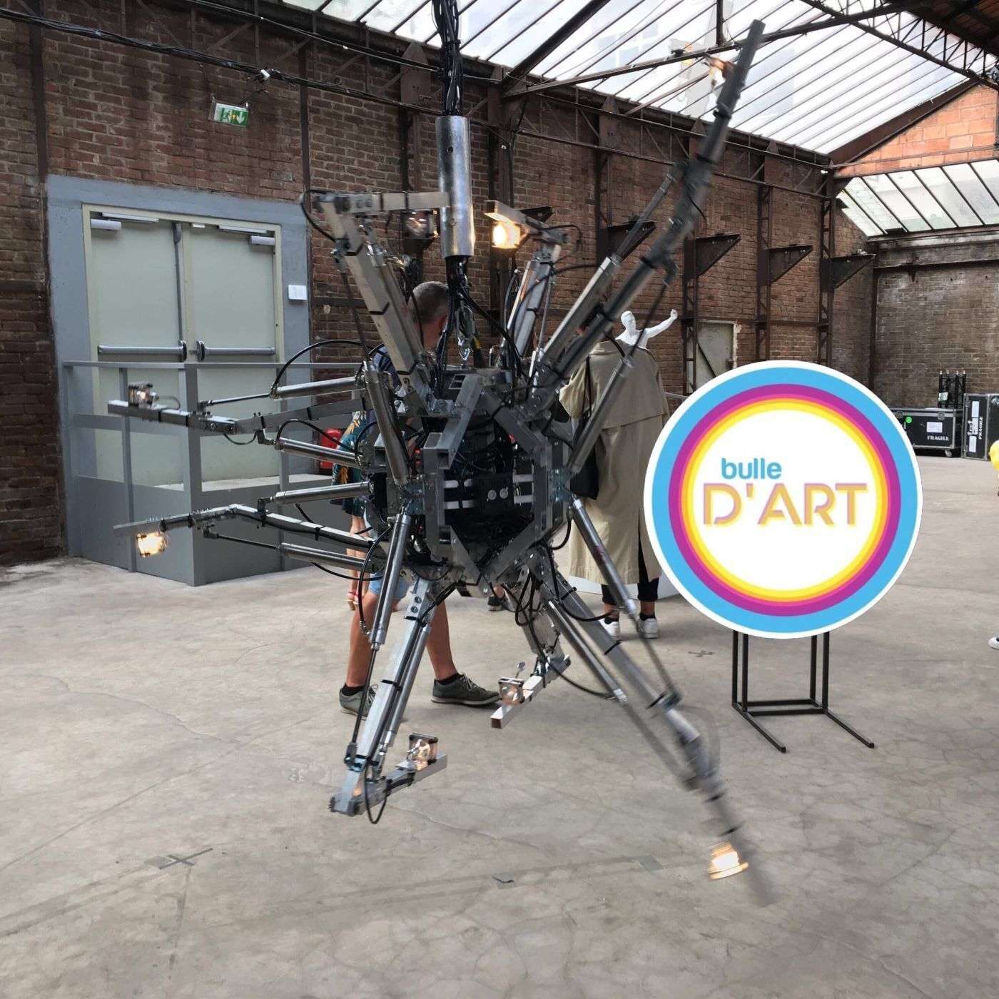 [n°12] "Hysterical Machines" de Bill Vorn aux Bains Numériques, des robots pas si inhumains episode artwork