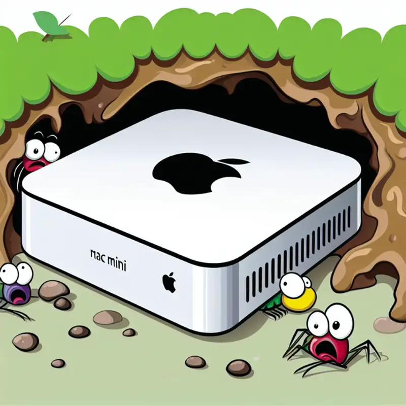 Hidden Power The Unconventional Placement of the 2024 Mac Mini's Power Button