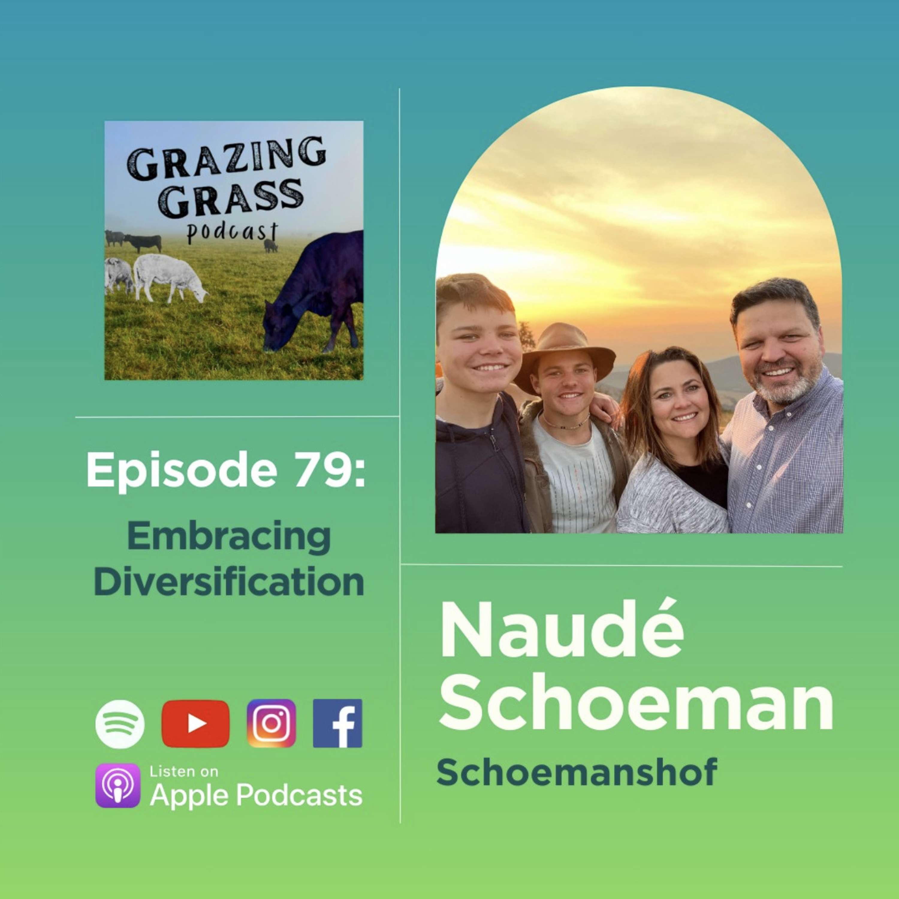 Grazing Grass Podcast sharing Regenerative Ag Stories