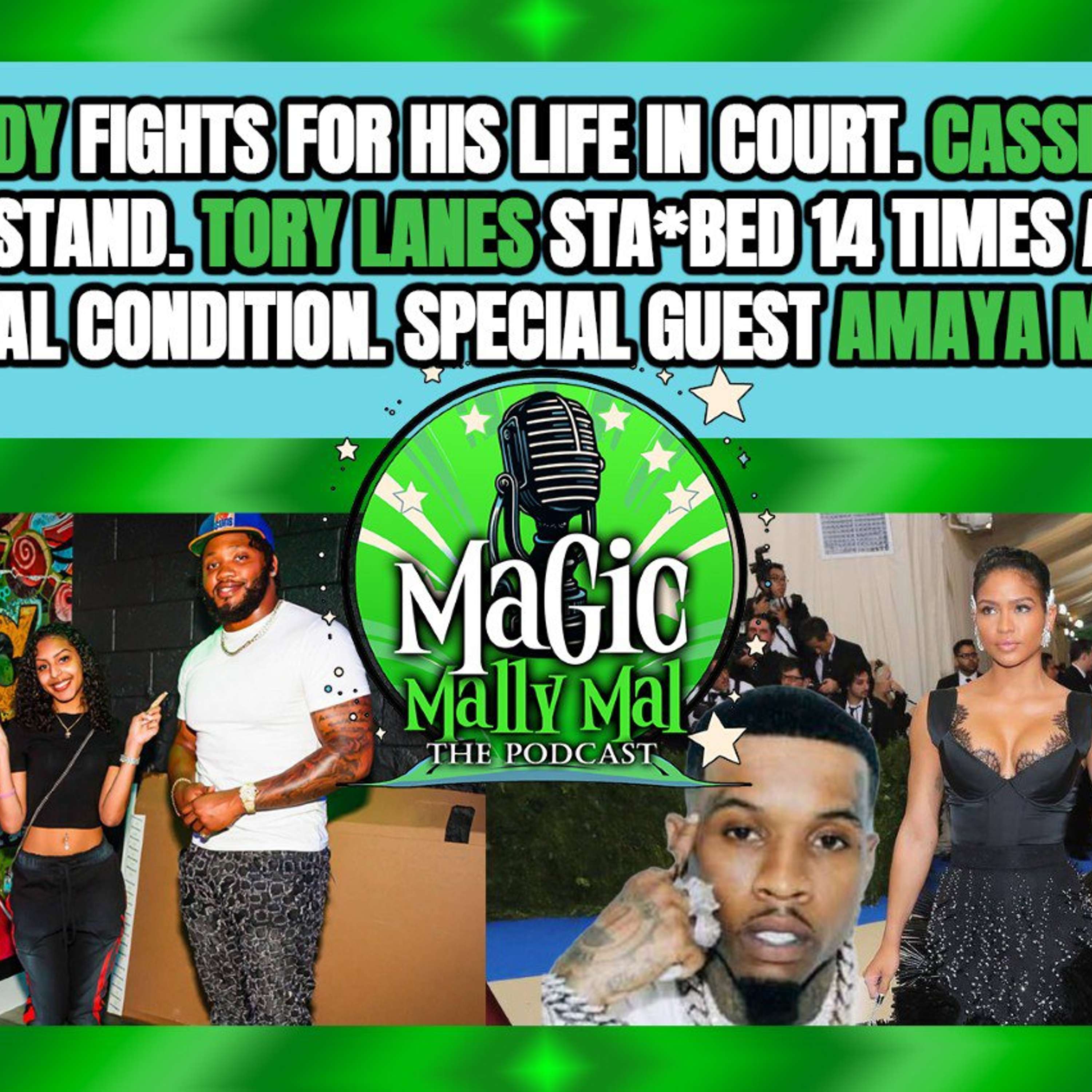 P Diddy trial heating up! Tory Lanes stabbed 14 times! Special guest Amaya Moulton joins the show!