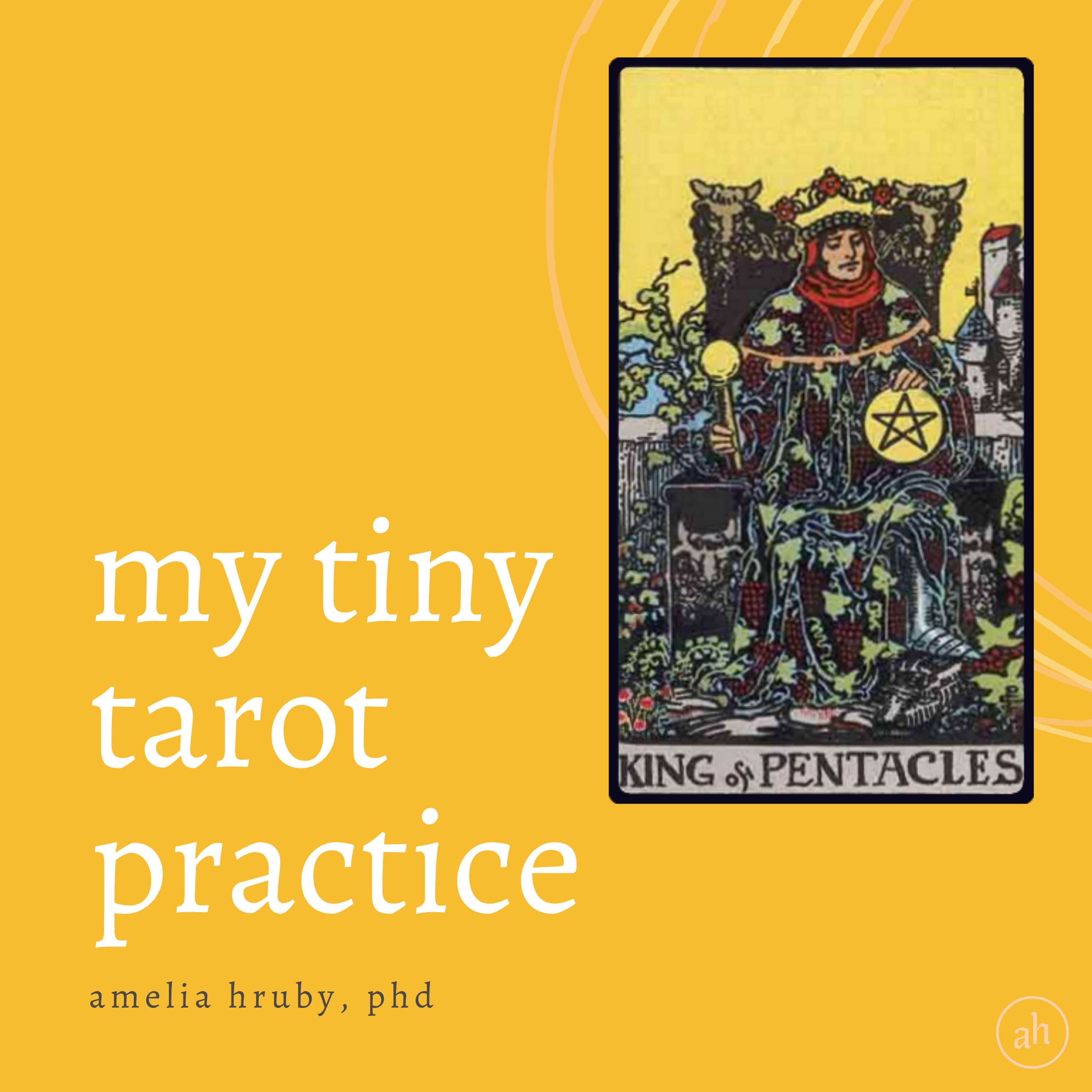 my tiny tarot practice
