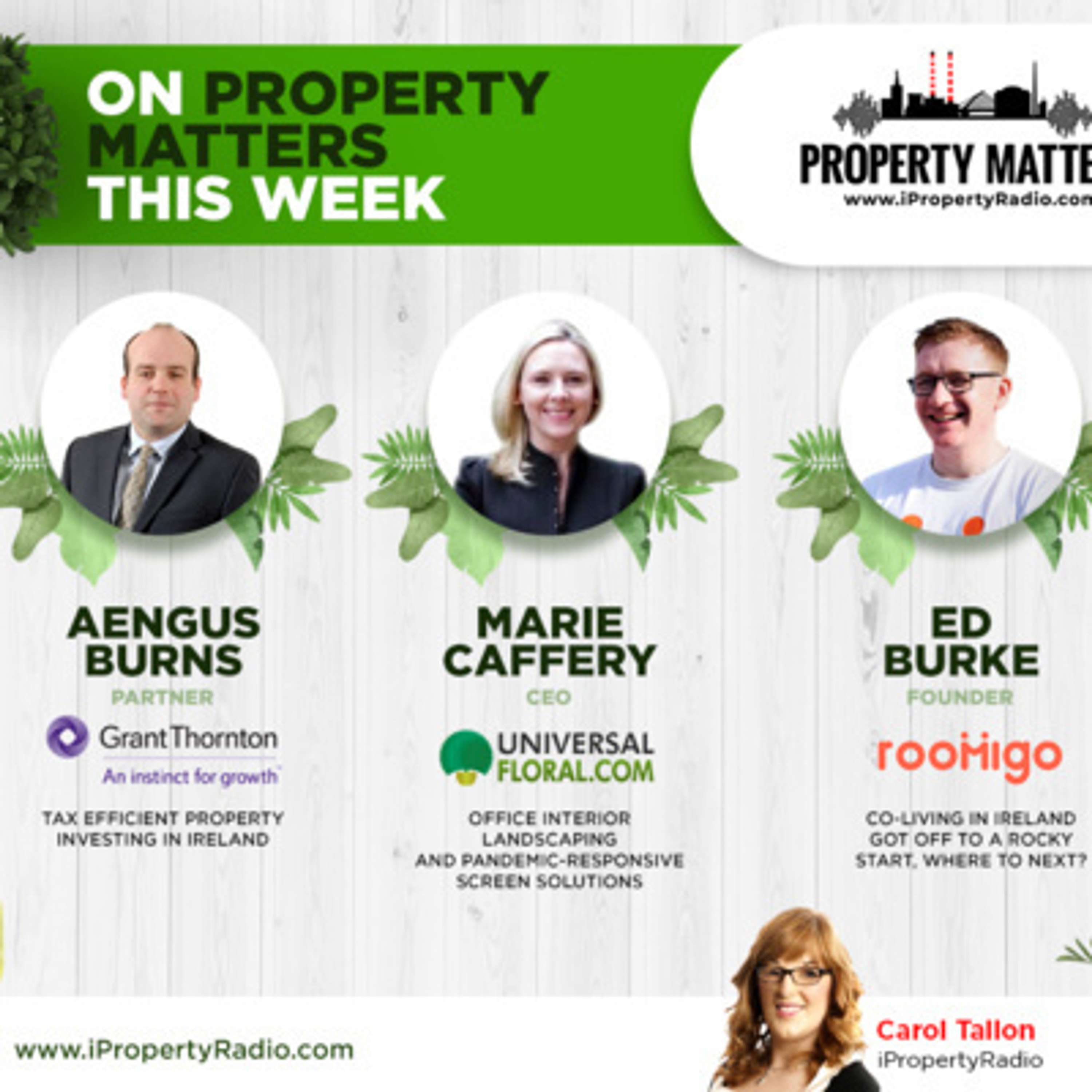 Ep.78 Property Matters, 16th June 2020: Tax, floral cutout & coliving