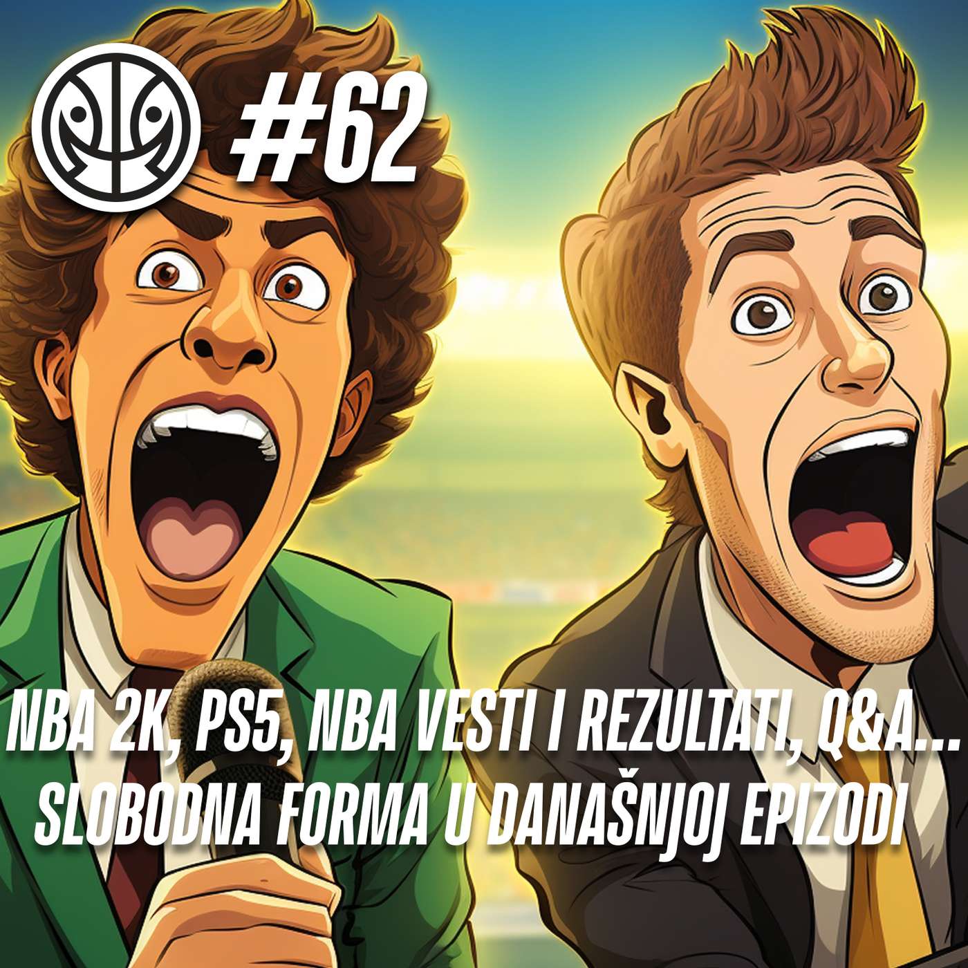 1 na 1 No.62 | NBA 2K, PS5, NBA VESTI I REZULTATI, Q&A...SLOBODNA FORMA U DANAŠNJOJ EPIZODI episode artwork